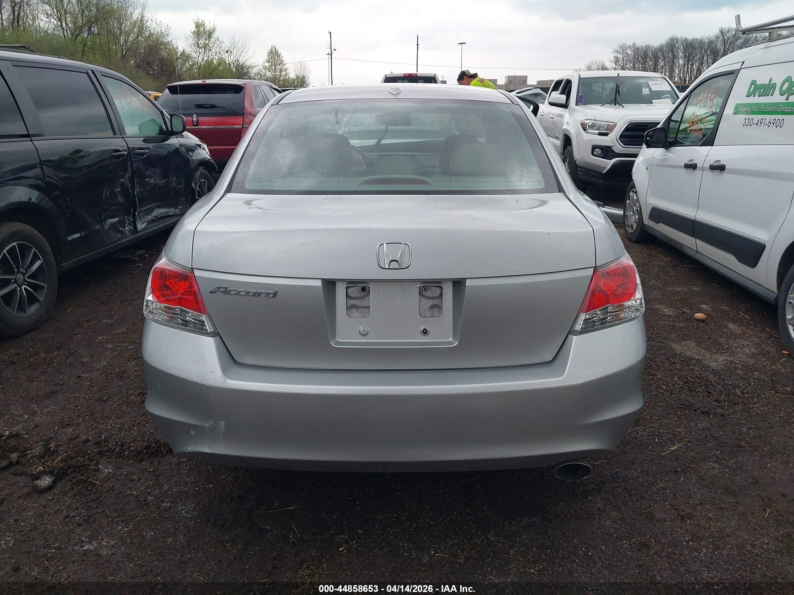 2010 Honda Accord 2.4 Ex-l Silver vin: 1HGCP2F82AA173761