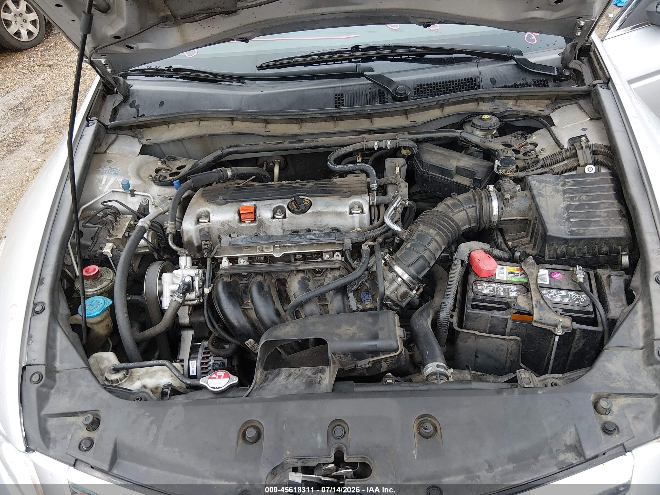 2011 Honda Accord 2.4 Ex-l Silver vin: 1HGCP2F82BA006950