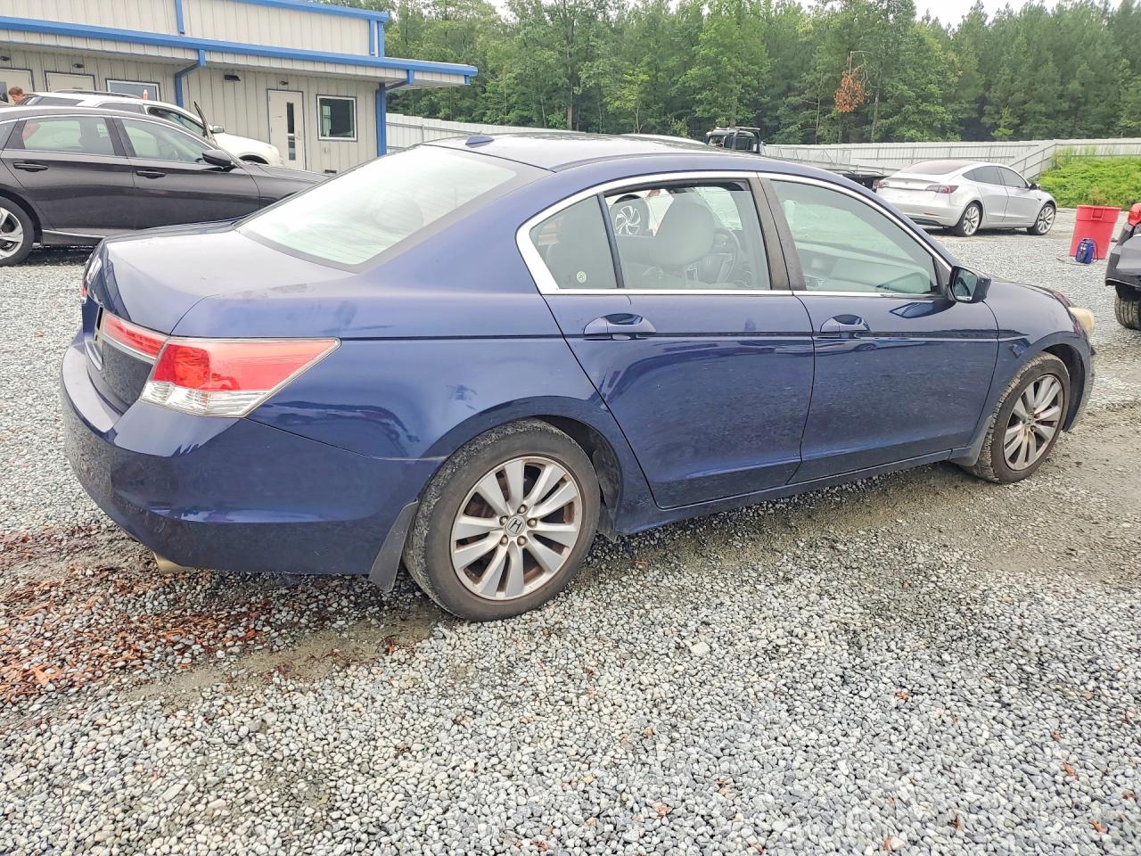 2011 Honda Accord Exl Blue vin: 1HGCP2F82BA040967