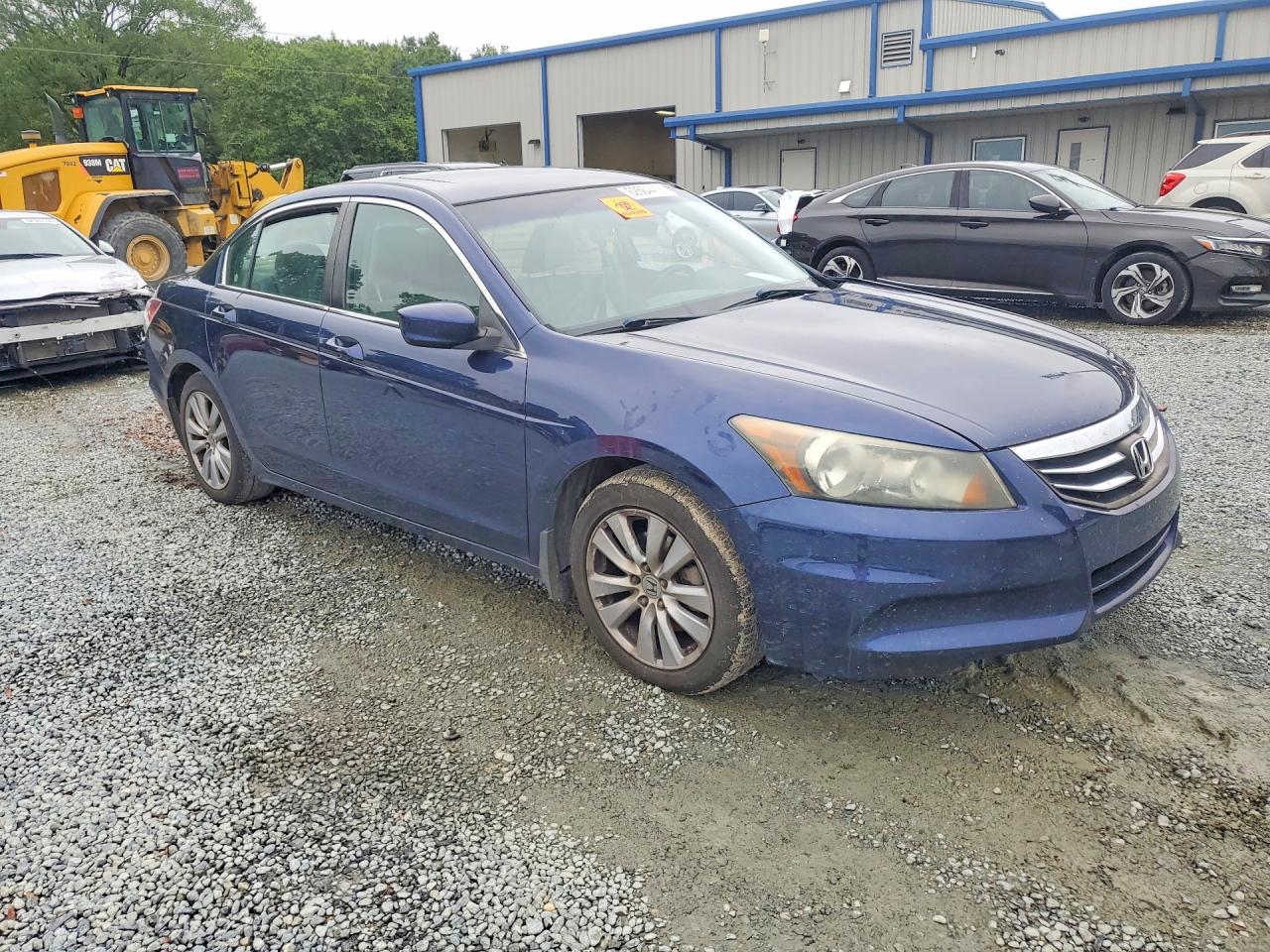 2011 Honda Accord Exl Blue vin: 1HGCP2F82BA040967