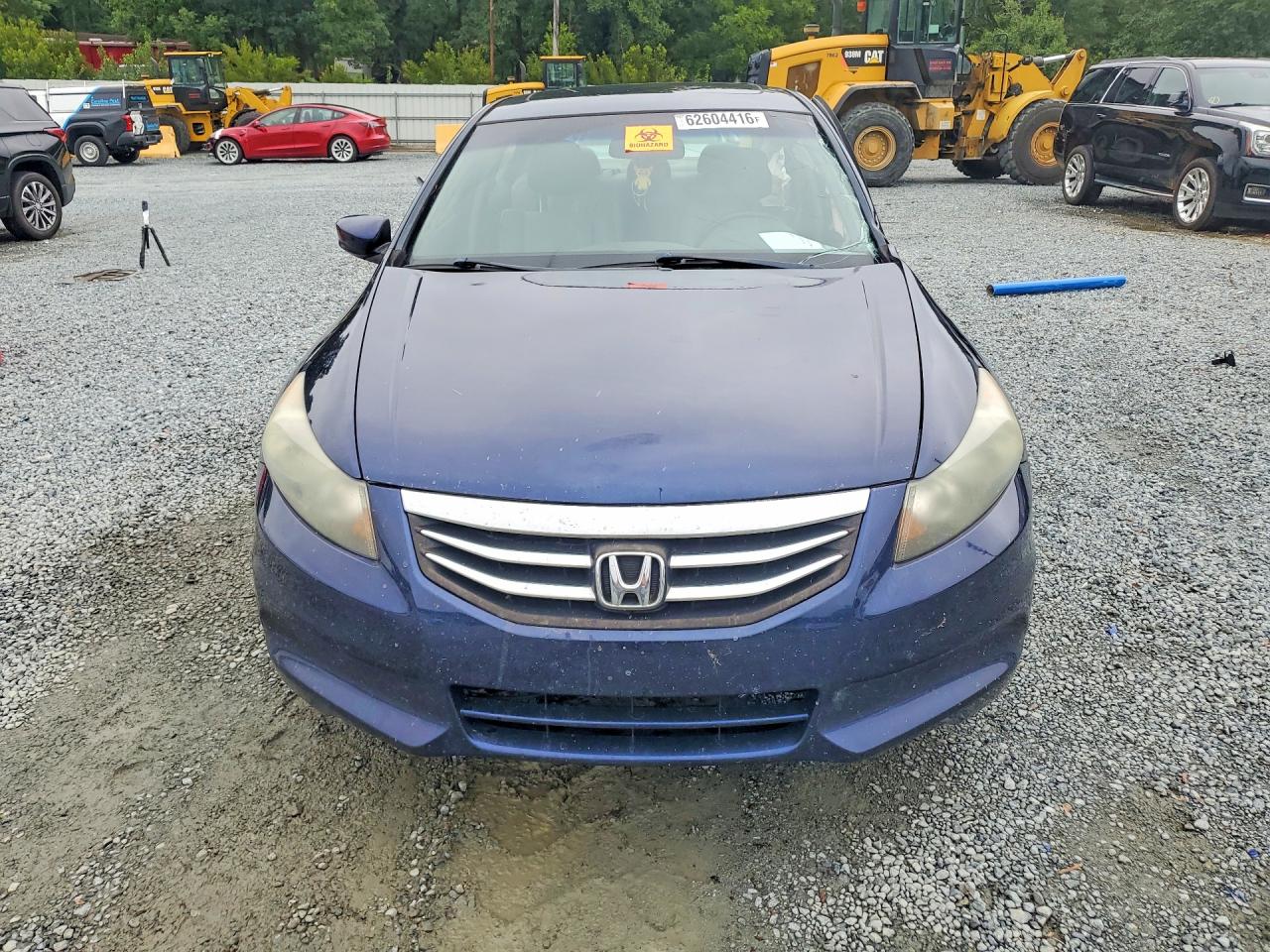 2011 Honda Accord Exl Blue vin: 1HGCP2F82BA040967