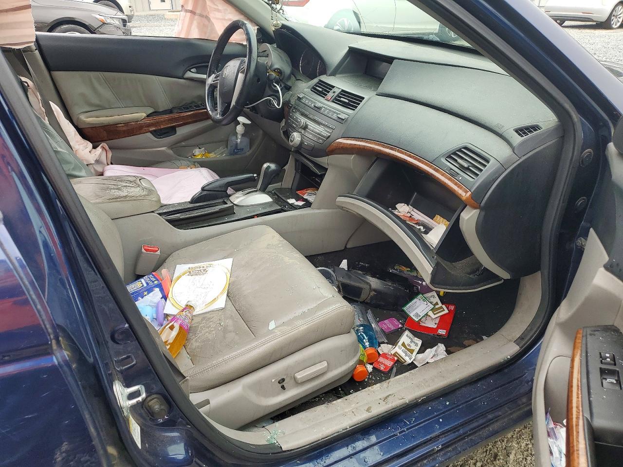 2011 Honda Accord Exl Blue vin: 1HGCP2F82BA040967