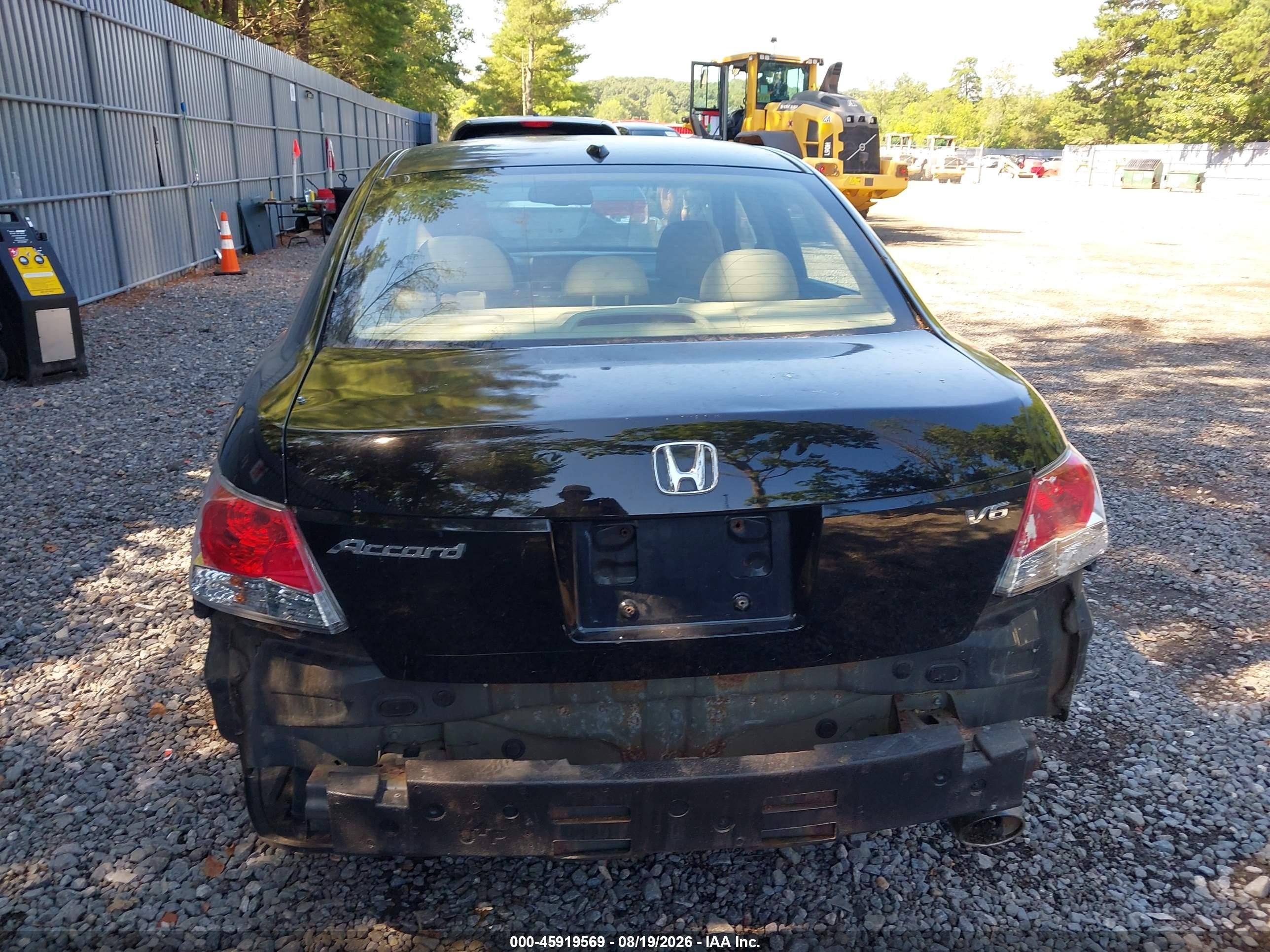 2011 Honda Accord 2.4 Ex-l Black vin: 1HGCP2F82BA082278