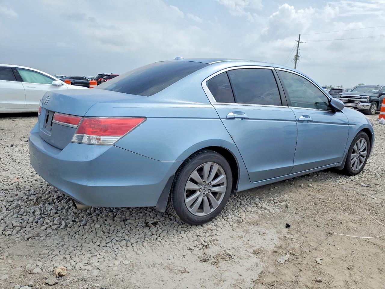 2011 Honda Accord Exl Blue vin: 1HGCP2F82BA112329