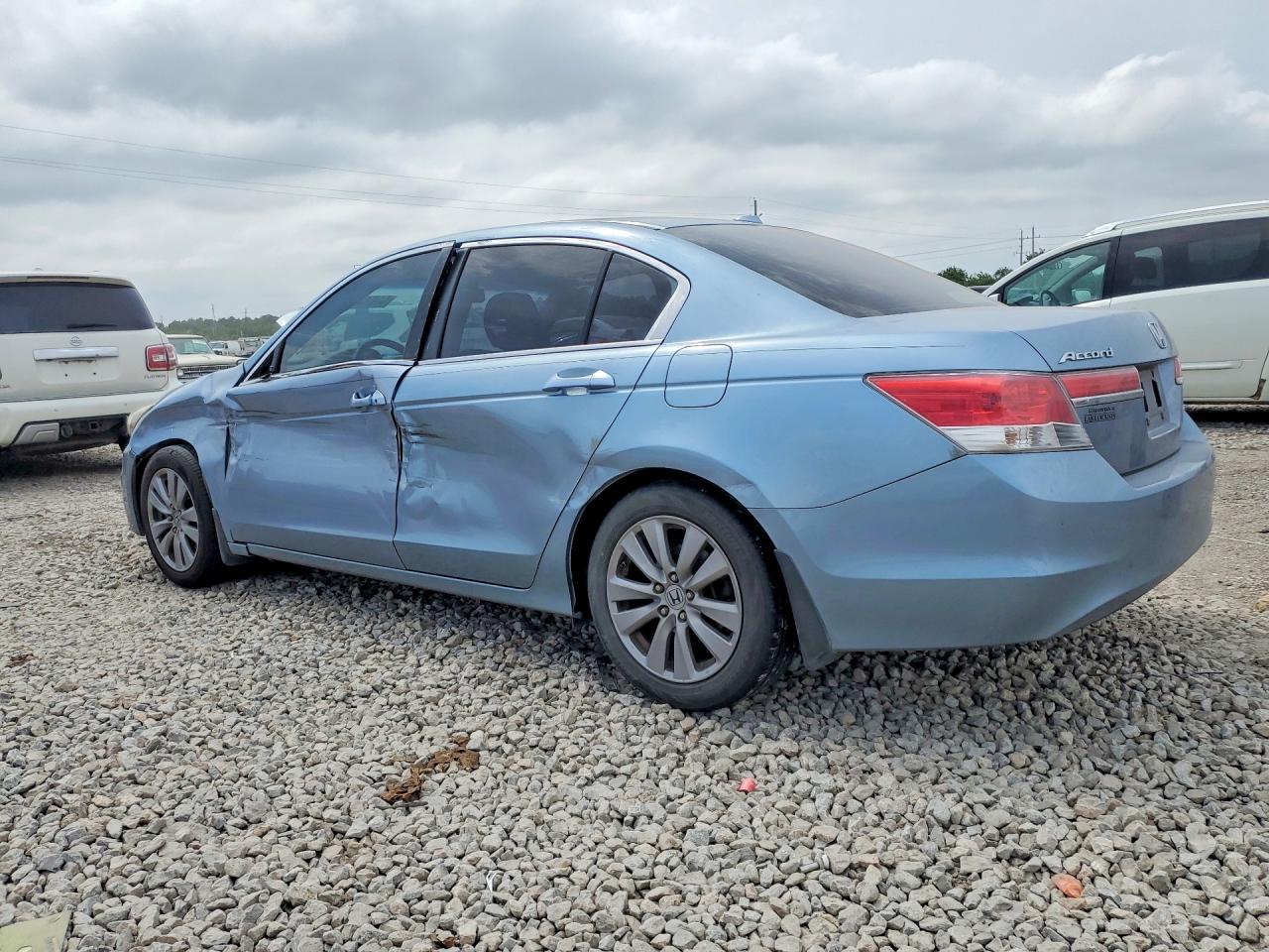 2011 Honda Accord Exl Blue vin: 1HGCP2F82BA112329