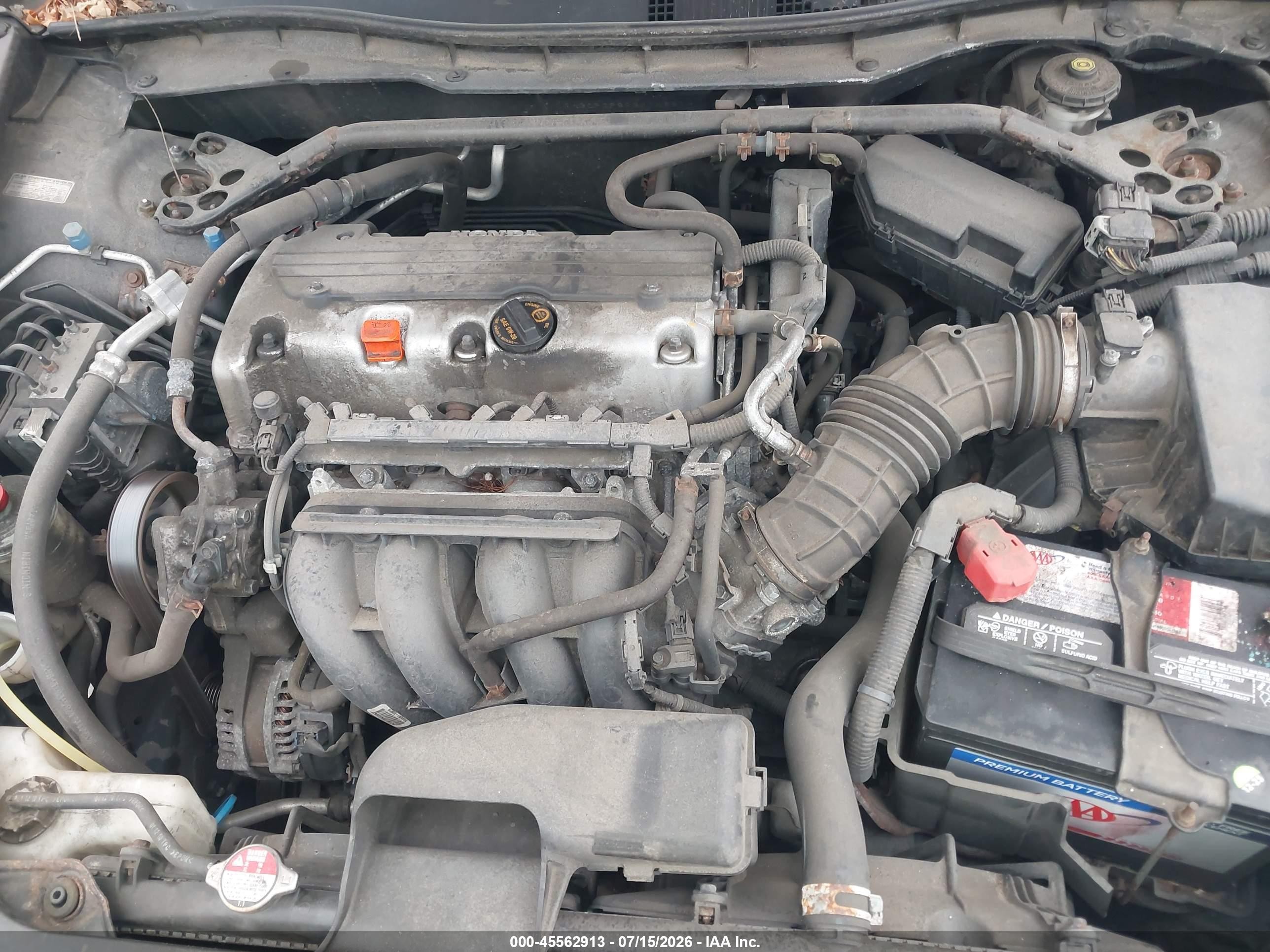 2011 Honda Accord 2.4 Ex-l Blue vin: 1HGCP2F82BA146514