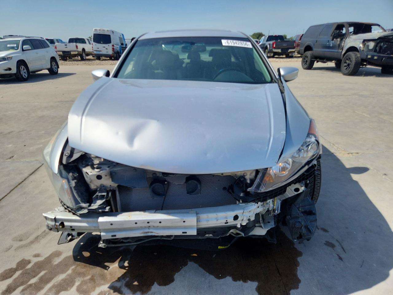 2011 Honda Accord Exl Silver vin: 1HGCP2F82BA148294