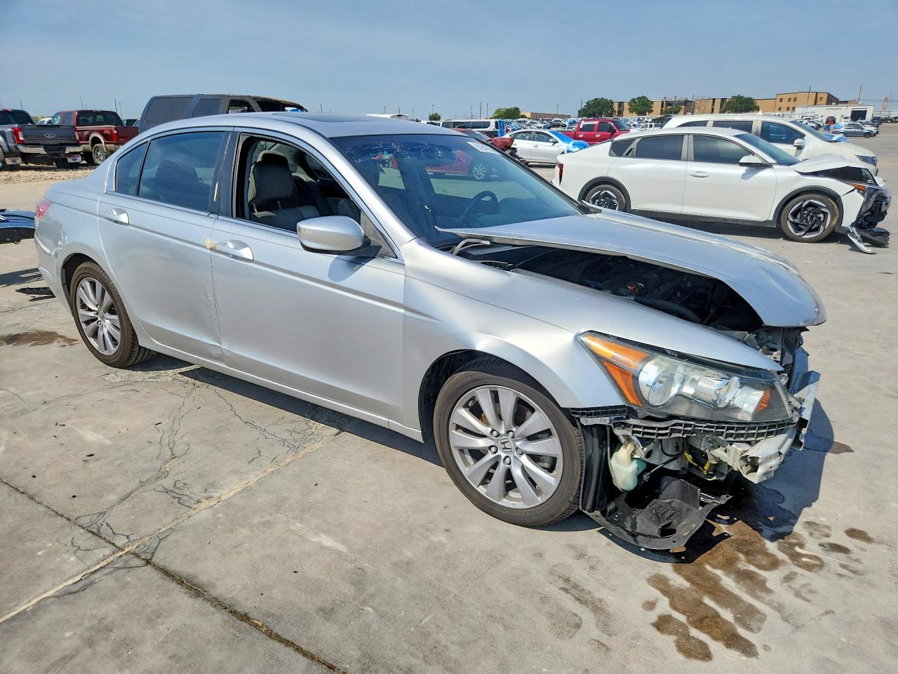 2011 Honda Accord Exl Silver vin: 1HGCP2F82BA148294