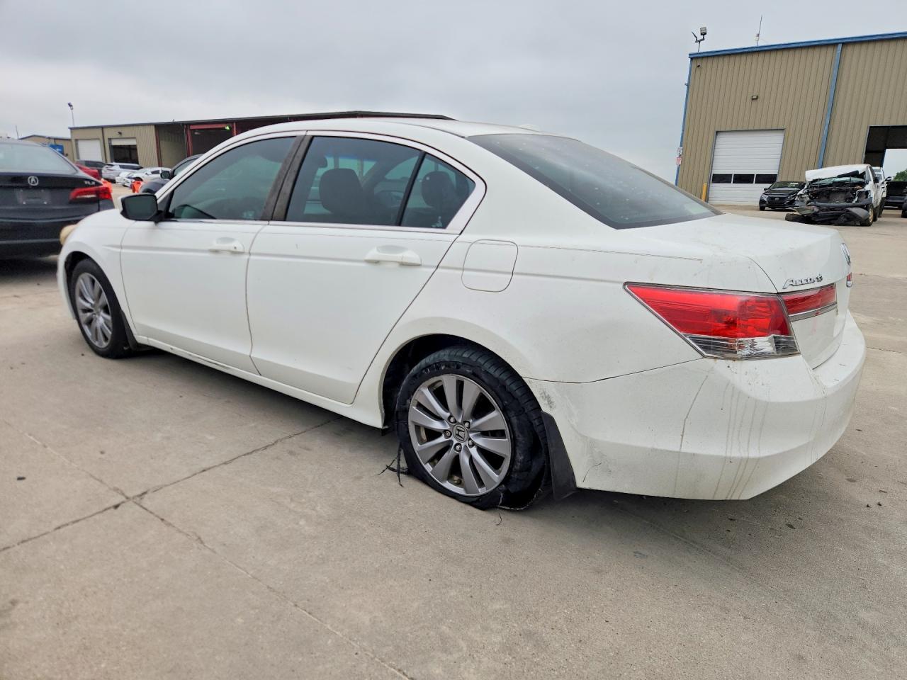 2012 Honda Accord Exl Белый vin: 1HGCP2F82CA006870
