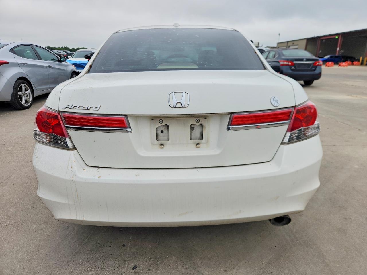 2012 Honda Accord Exl Белый vin: 1HGCP2F82CA006870