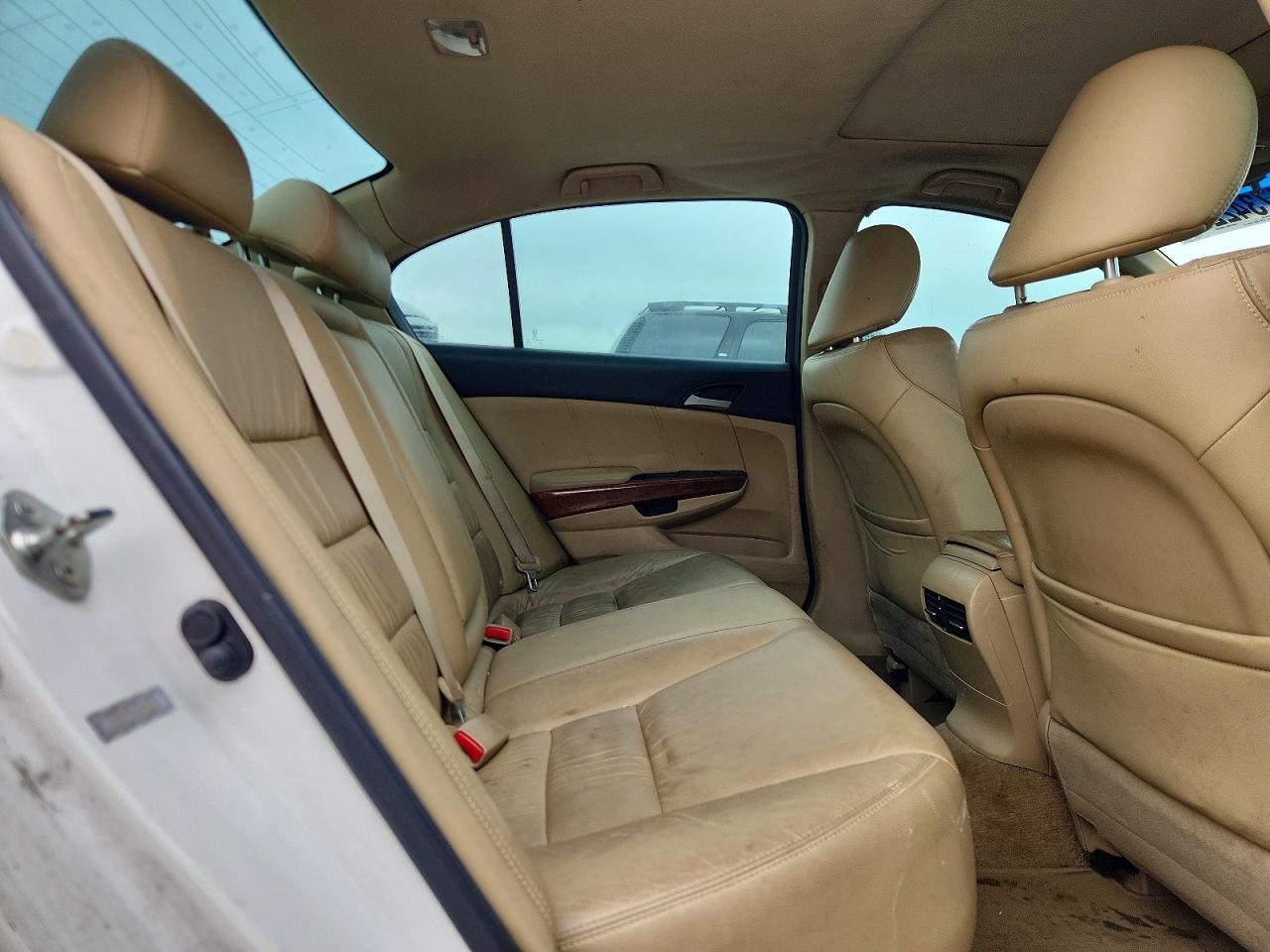 2012 Honda Accord Exl Белый vin: 1HGCP2F82CA006870