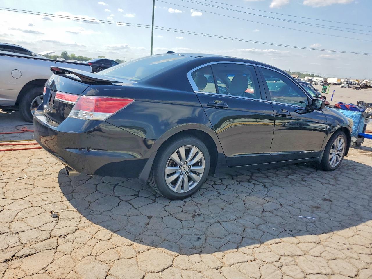 2012 Honda Accord Exl Black vin: 1HGCP2F82CA045877
