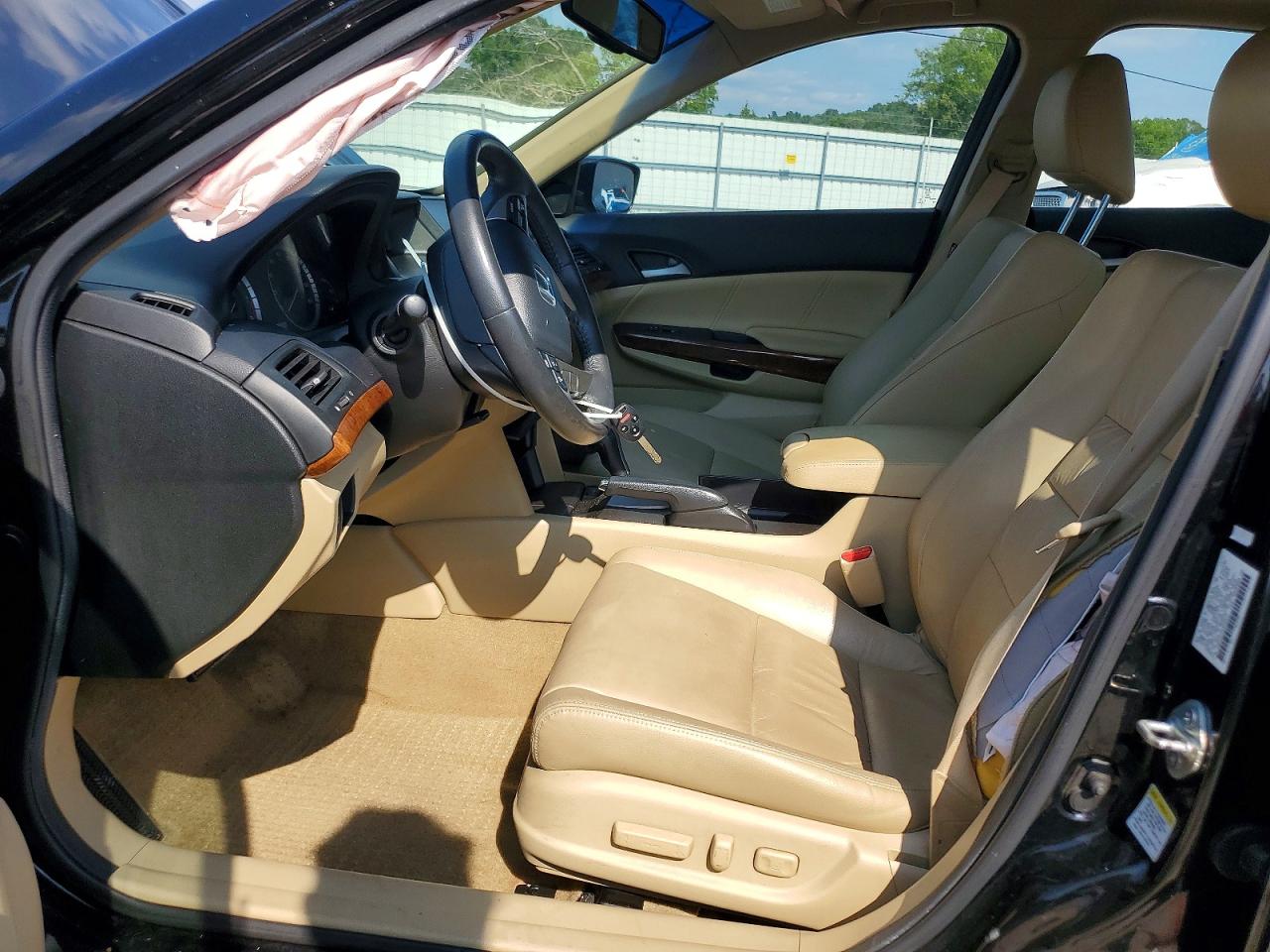 2012 Honda Accord Exl Black vin: 1HGCP2F82CA045877