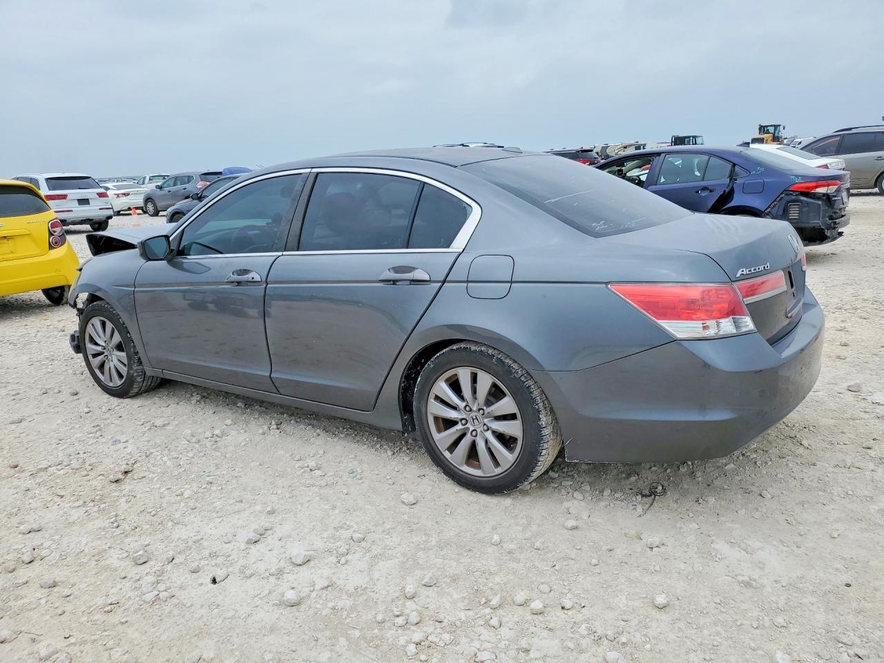 2012 Honda Accord Exl Серый vin: 1HGCP2F82CA052103