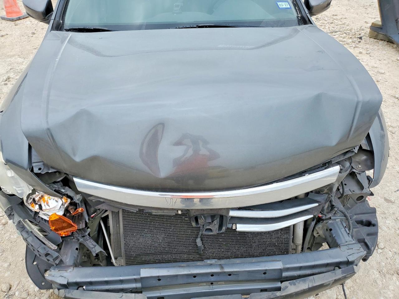 2012 Honda Accord Exl Серый vin: 1HGCP2F82CA052103