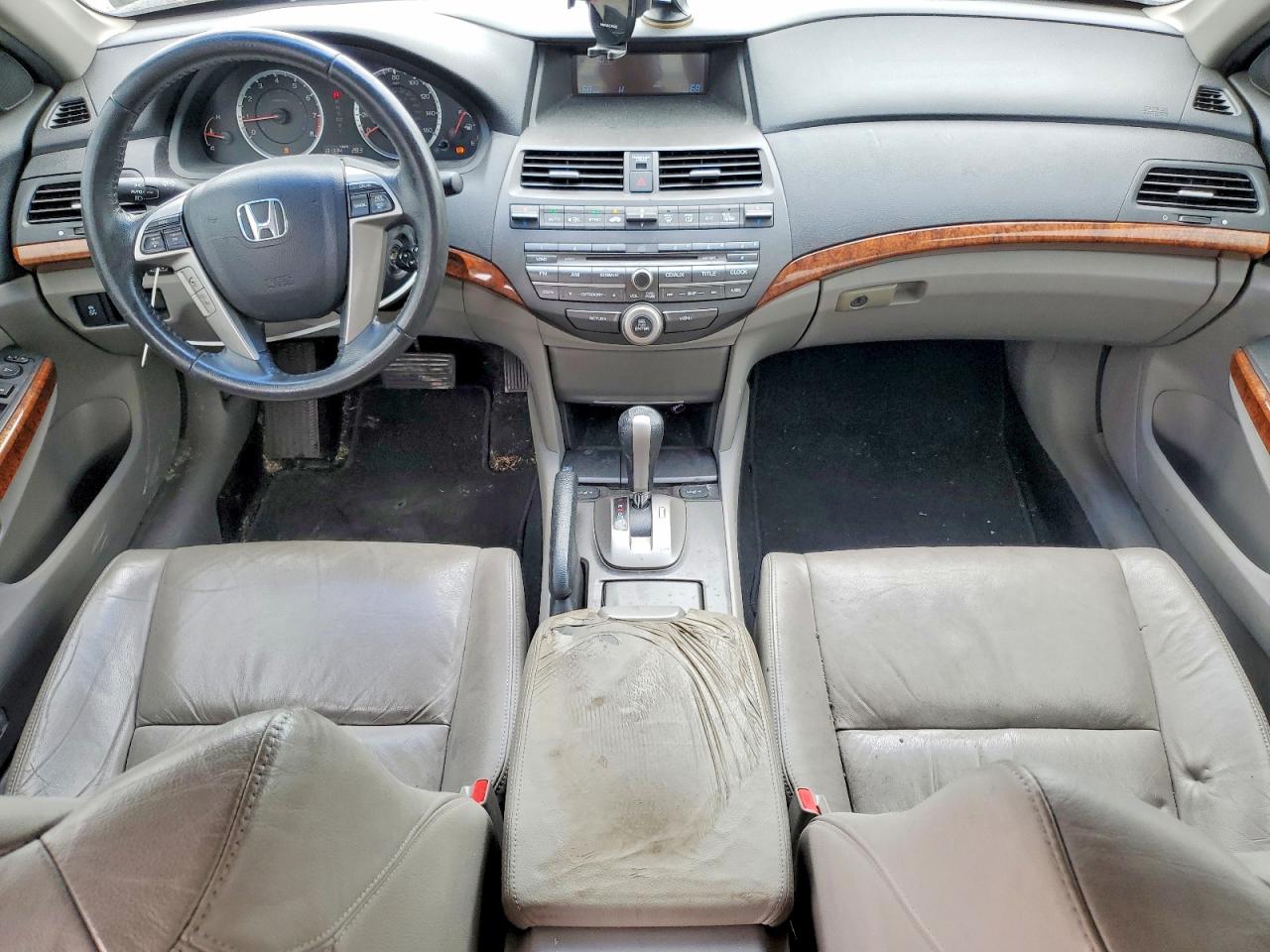 2012 Honda Accord Exl Серый vin: 1HGCP2F82CA052103