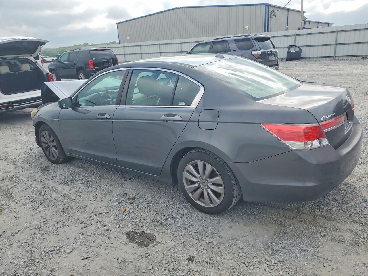 2012 Honda Accord Exl Silver vin: 1HGCP2F82CA052344