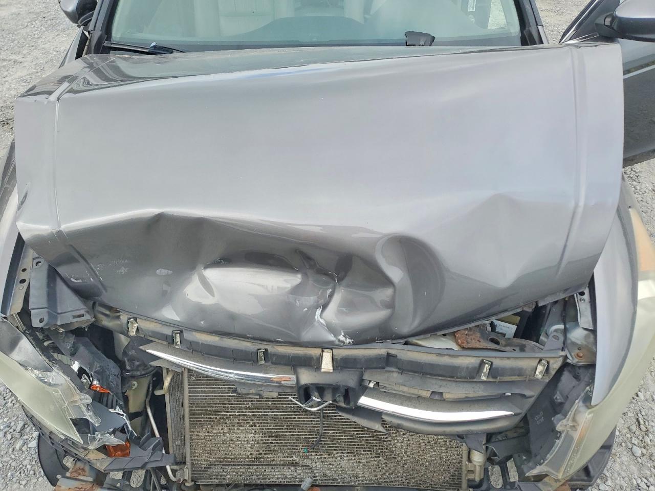 2012 Honda Accord Exl Silver vin: 1HGCP2F82CA052344
