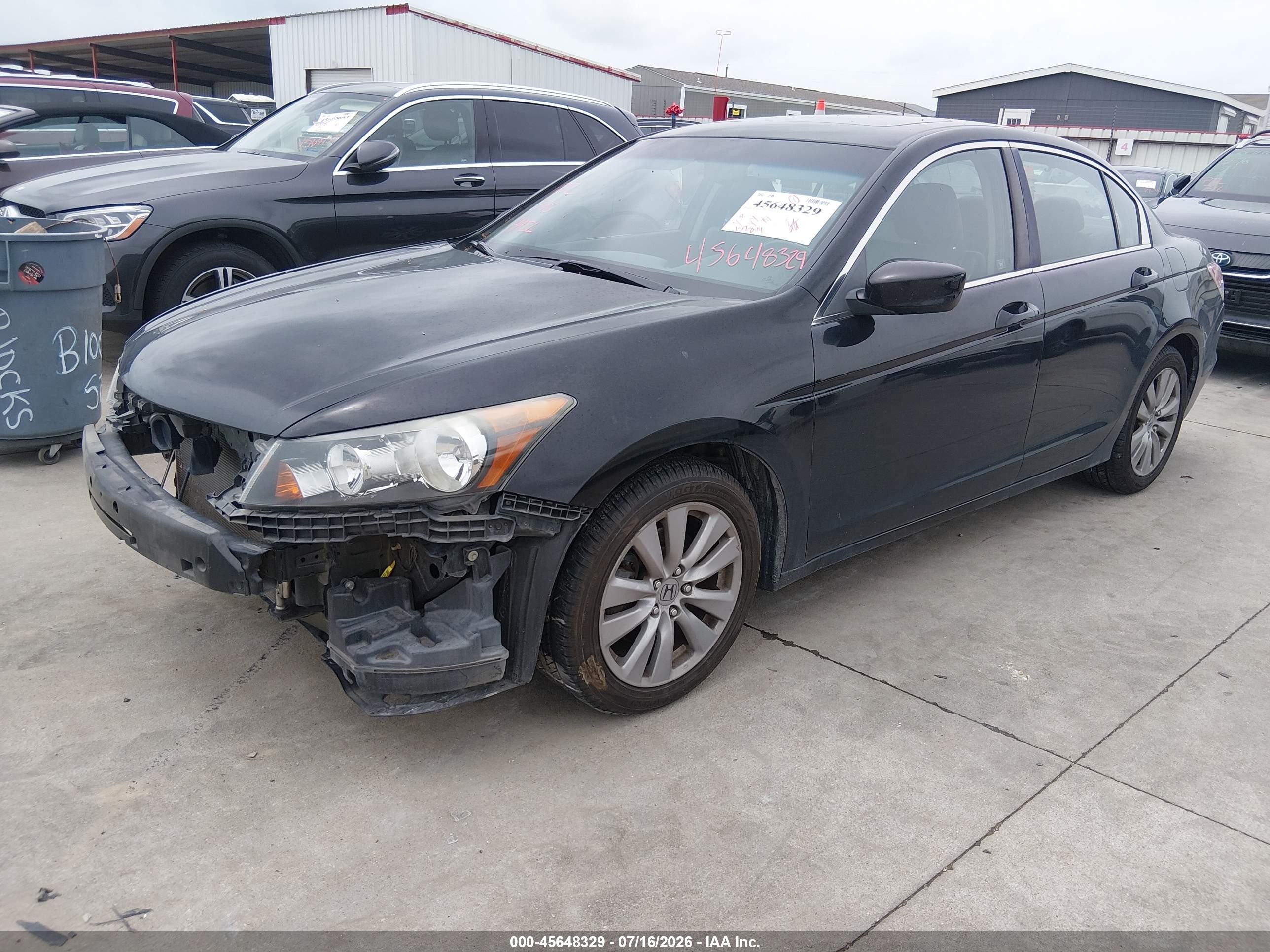2012 Honda Accord 2.4 Ex-l Black vin: 1HGCP2F82CA062517