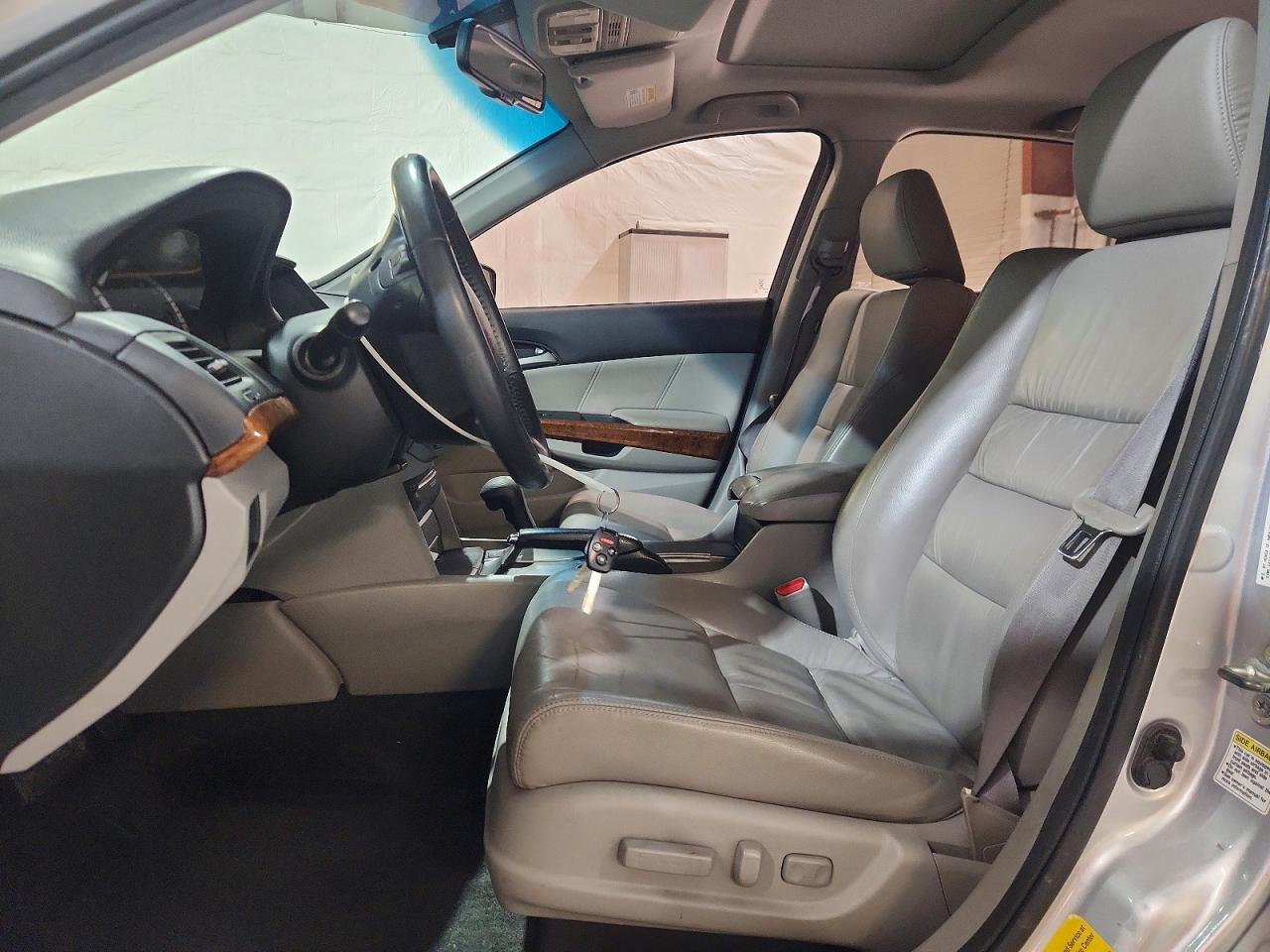 2012 Honda Accord Exl Gray vin: 1HGCP2F82CA081701