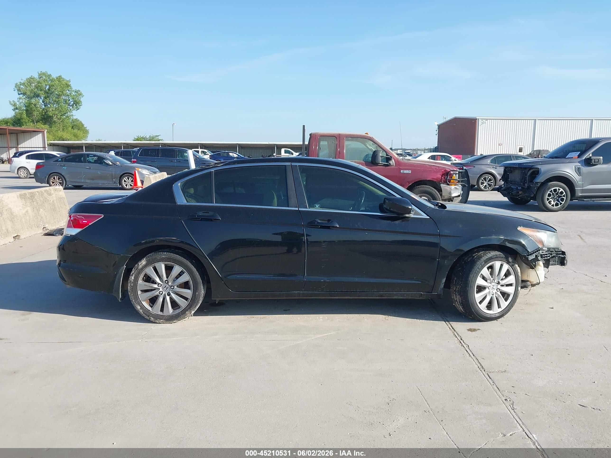 2012 Honda Accord 2.4 Ex-l Черный vin: 1HGCP2F82CA099051