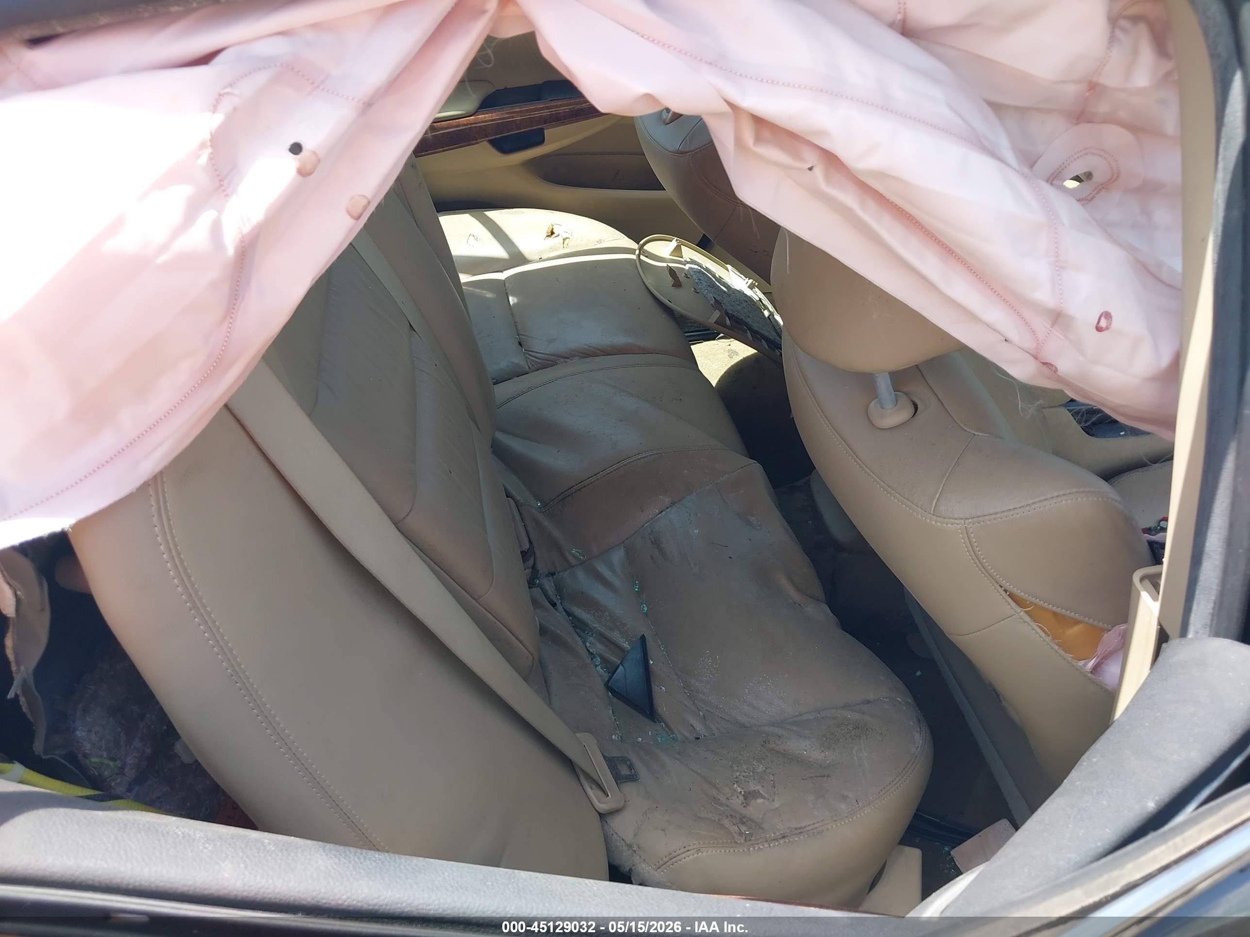 2012 Honda Accord 2.4 Ex-l Brown vin: 1HGCP2F82CA126054