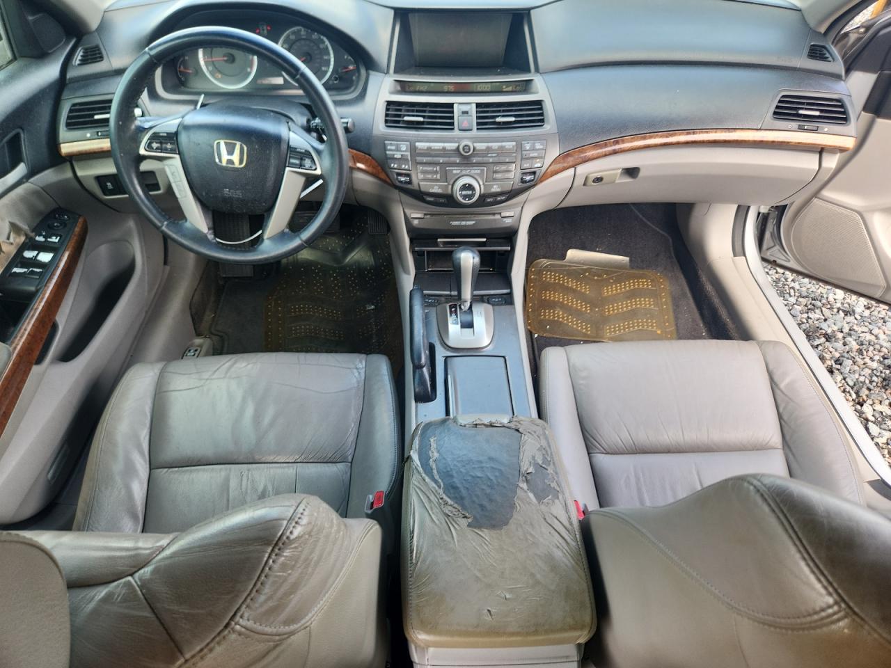 2012 Honda Accord Exl Серебряный vin: 1HGCP2F82CA135076