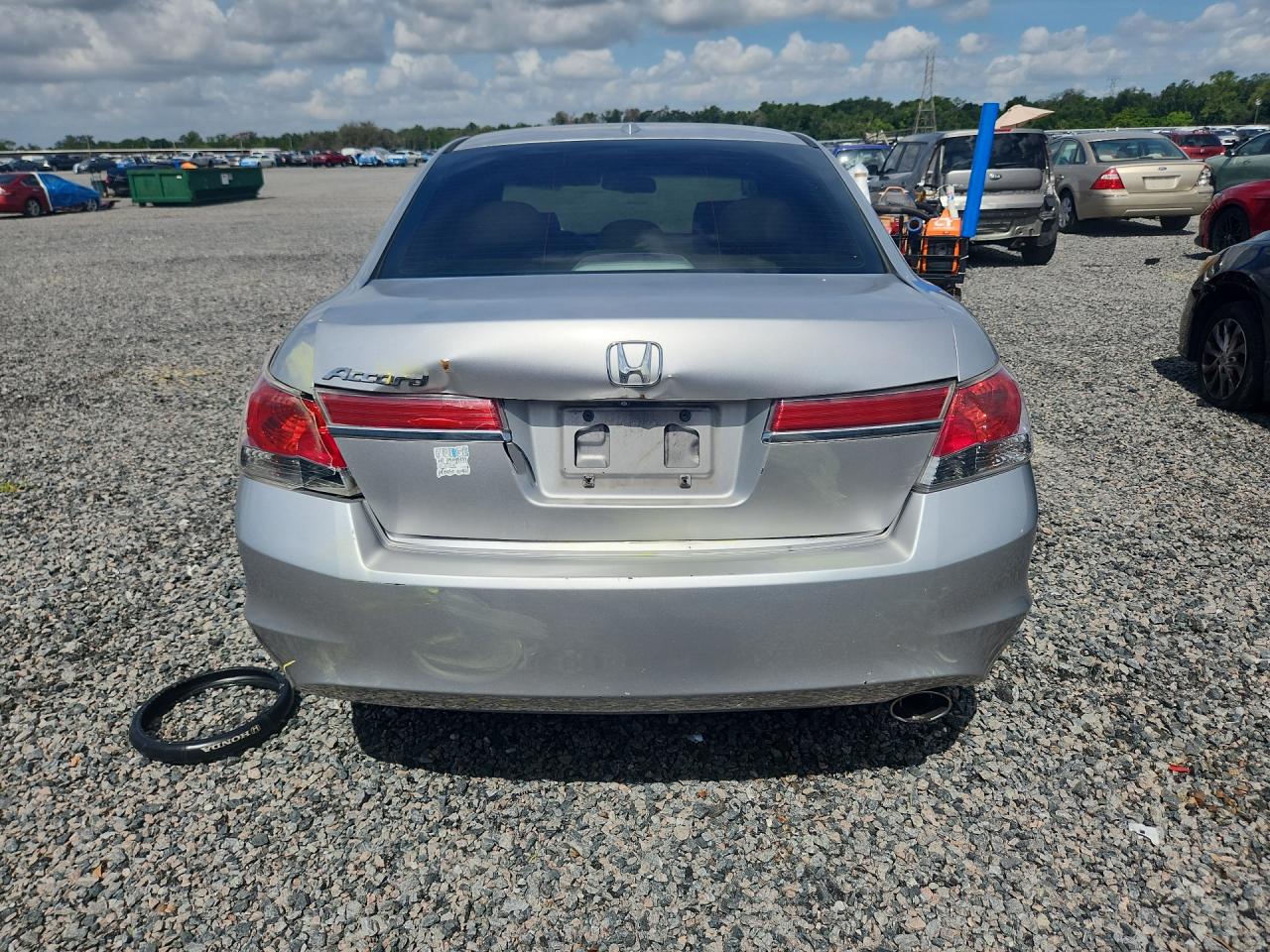 2012 Honda Accord Exl Серебряный vin: 1HGCP2F82CA135076
