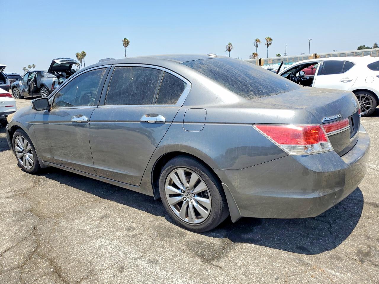 2012 Honda Accord Exl Gray vin: 1HGCP2F82CA148362