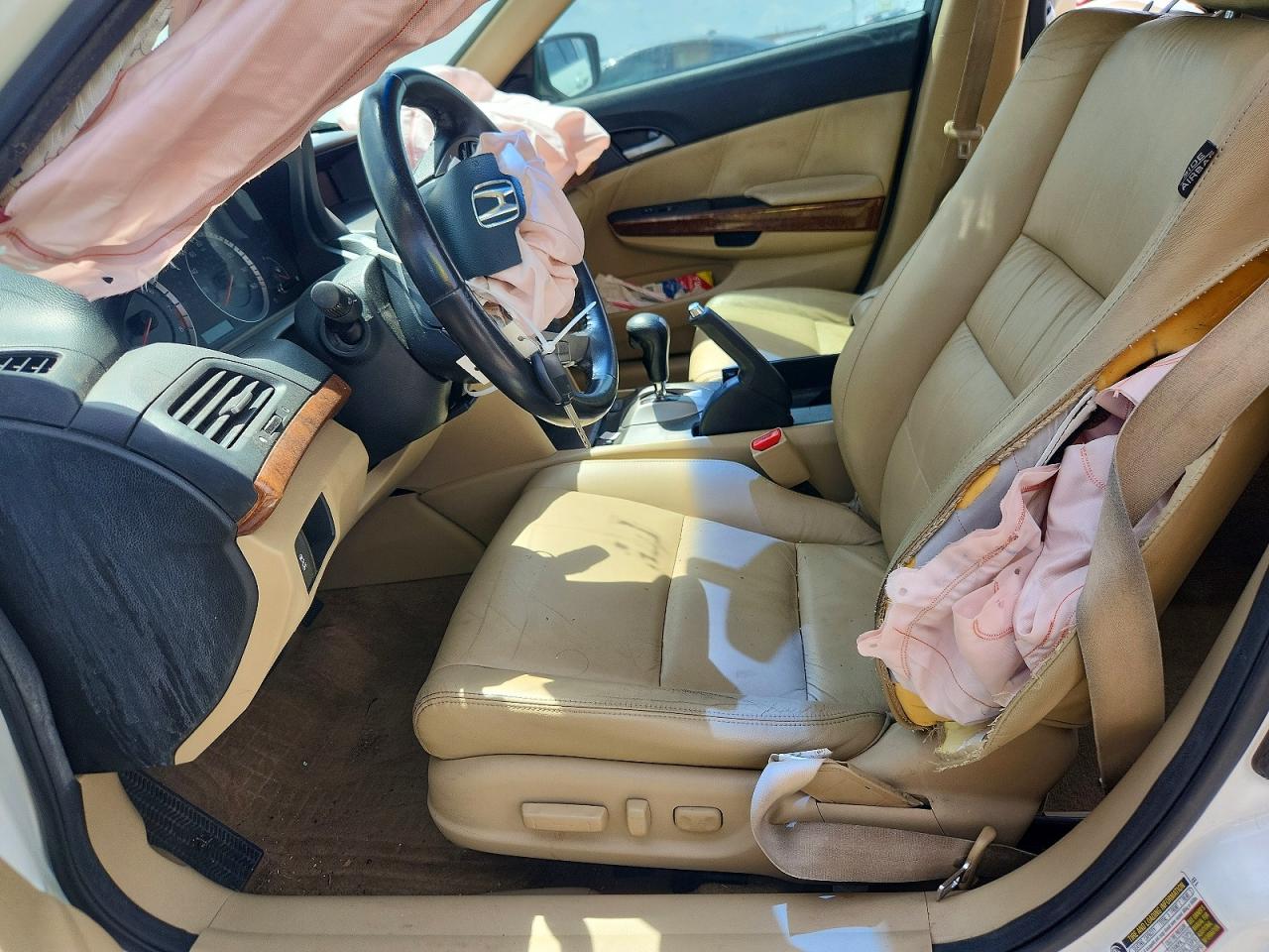 2012 Honda Accord Ex Белый vin: 1HGCP2F82CA148748