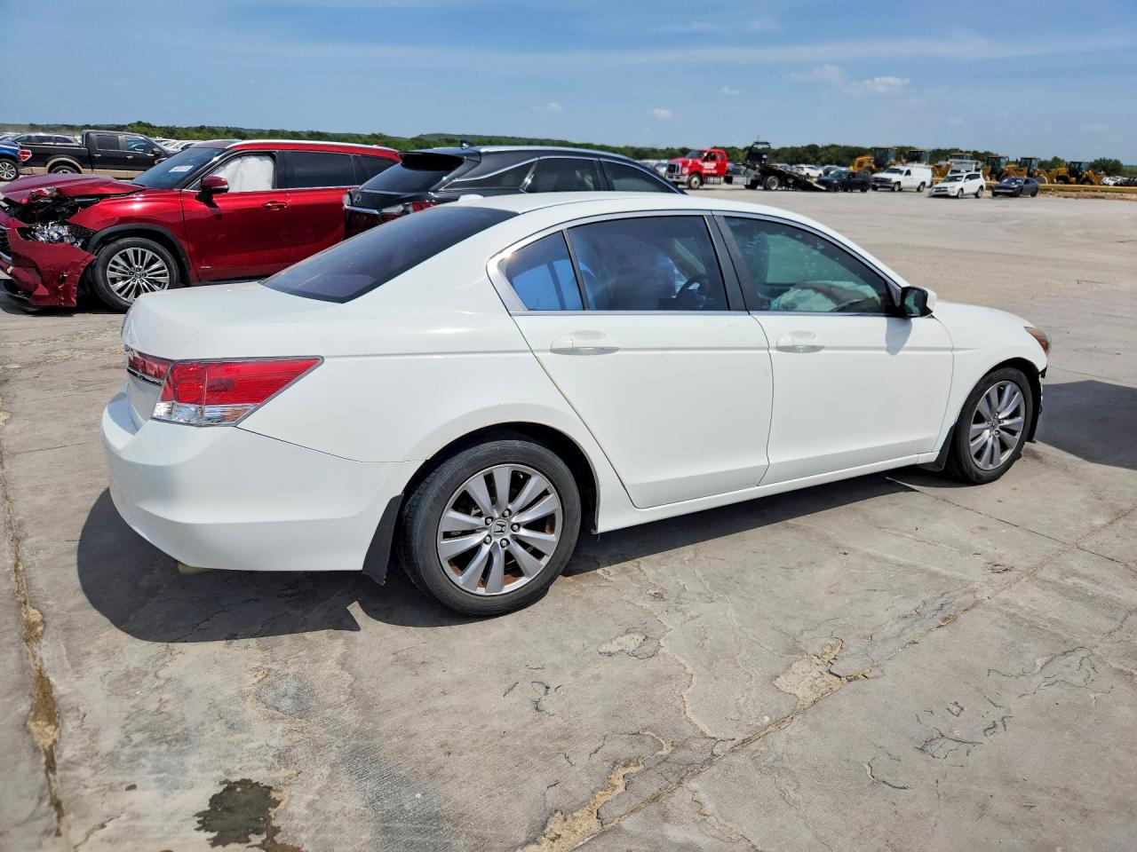 2012 Honda Accord Ex Белый vin: 1HGCP2F82CA148748