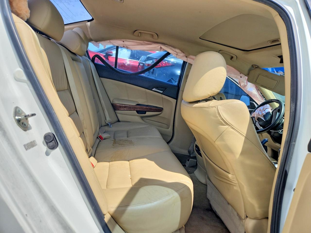 2012 Honda Accord Ex Белый vin: 1HGCP2F82CA148748