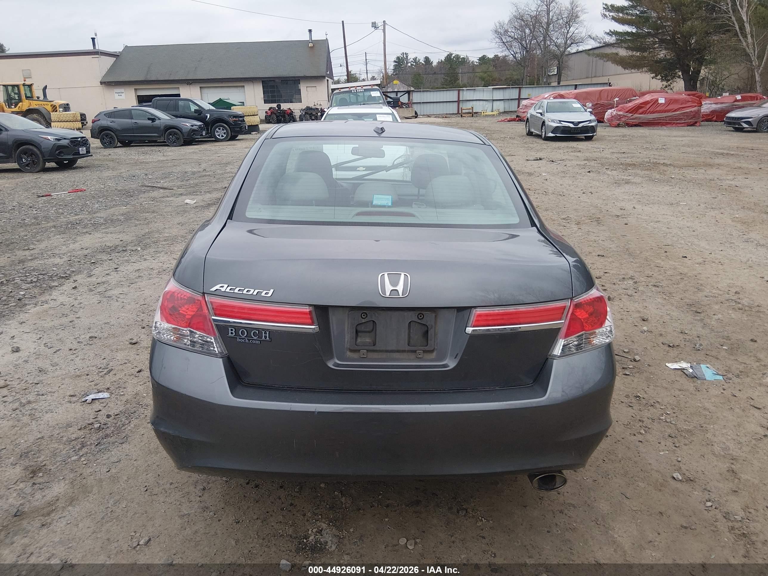 2012 Honda Accord 2.4 Ex-l Gray vin: 1HGCP2F82CA150502