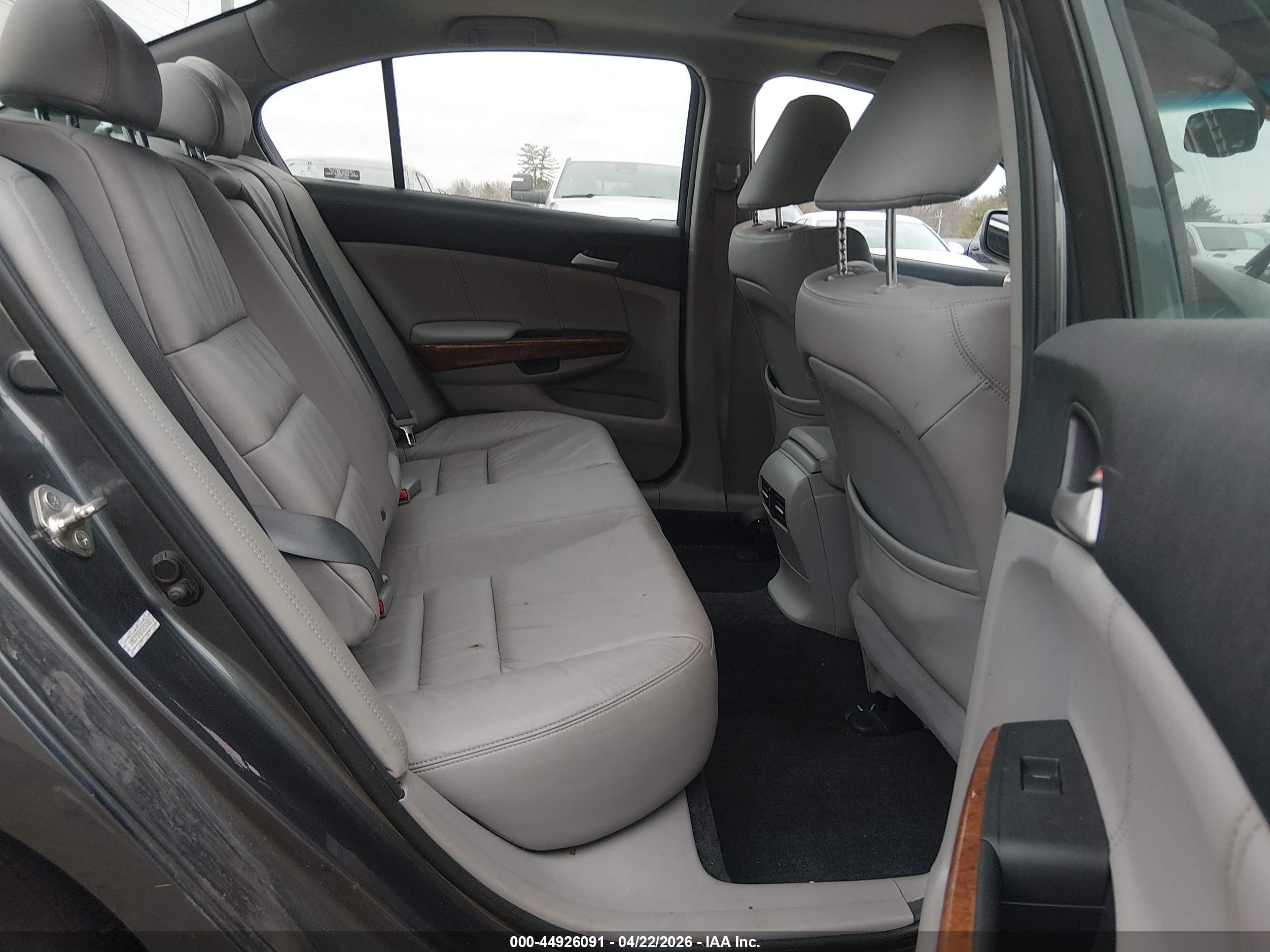 2012 Honda Accord 2.4 Ex-l Gray vin: 1HGCP2F82CA150502