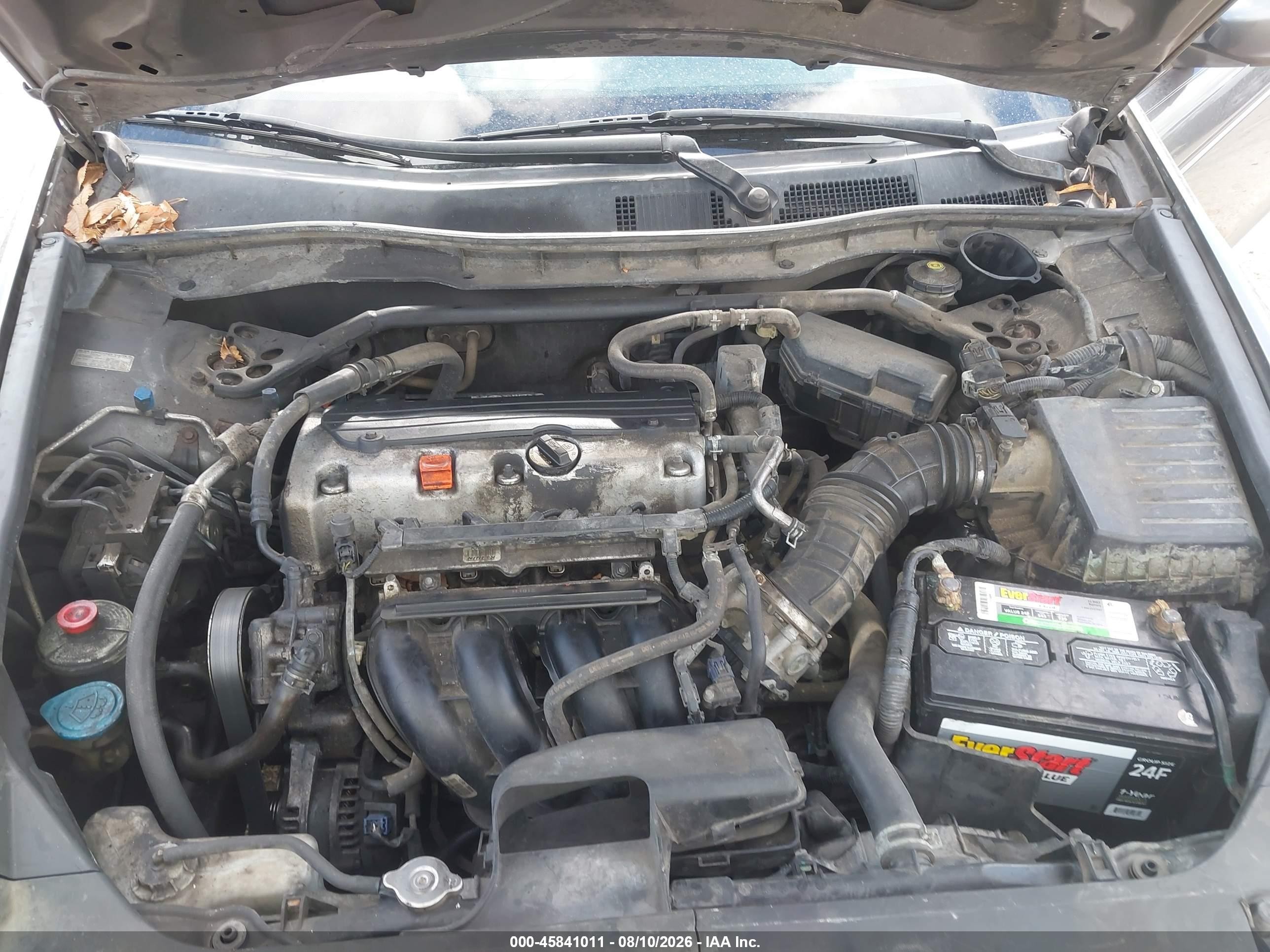 2012 Honda Accord 2.4 Ex-l Gray vin: 1HGCP2F82CA151214