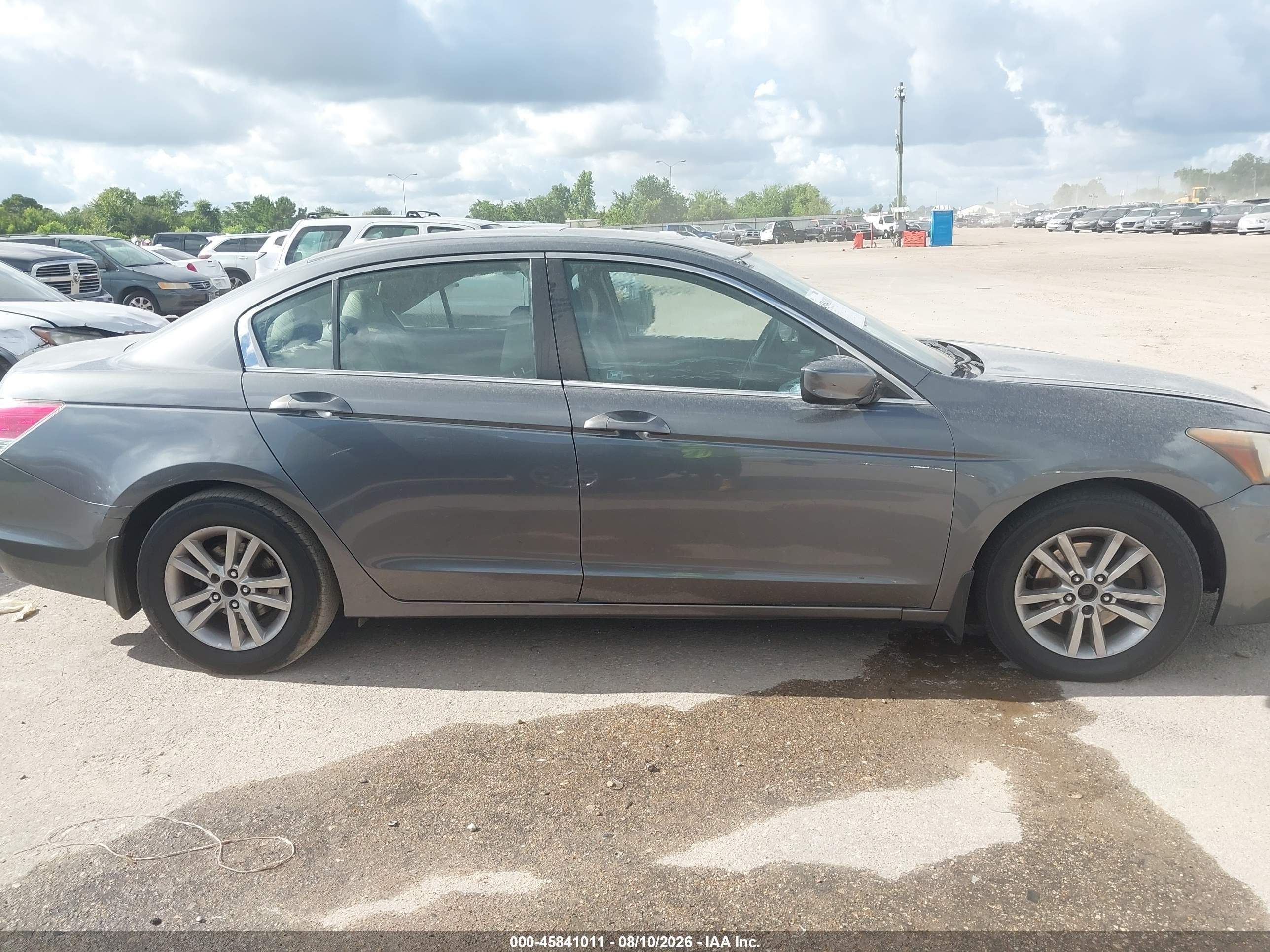 2012 Honda Accord 2.4 Ex-l Gray vin: 1HGCP2F82CA151214
