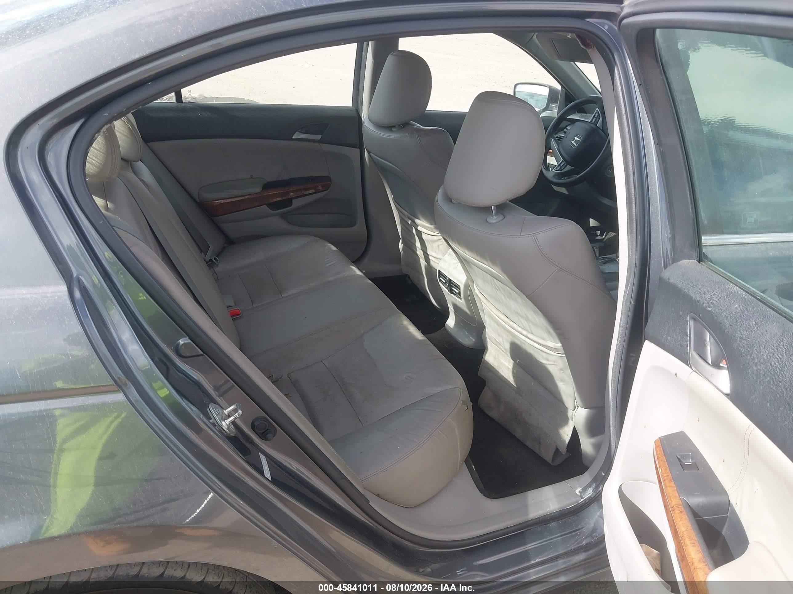 2012 Honda Accord 2.4 Ex-l Gray vin: 1HGCP2F82CA151214