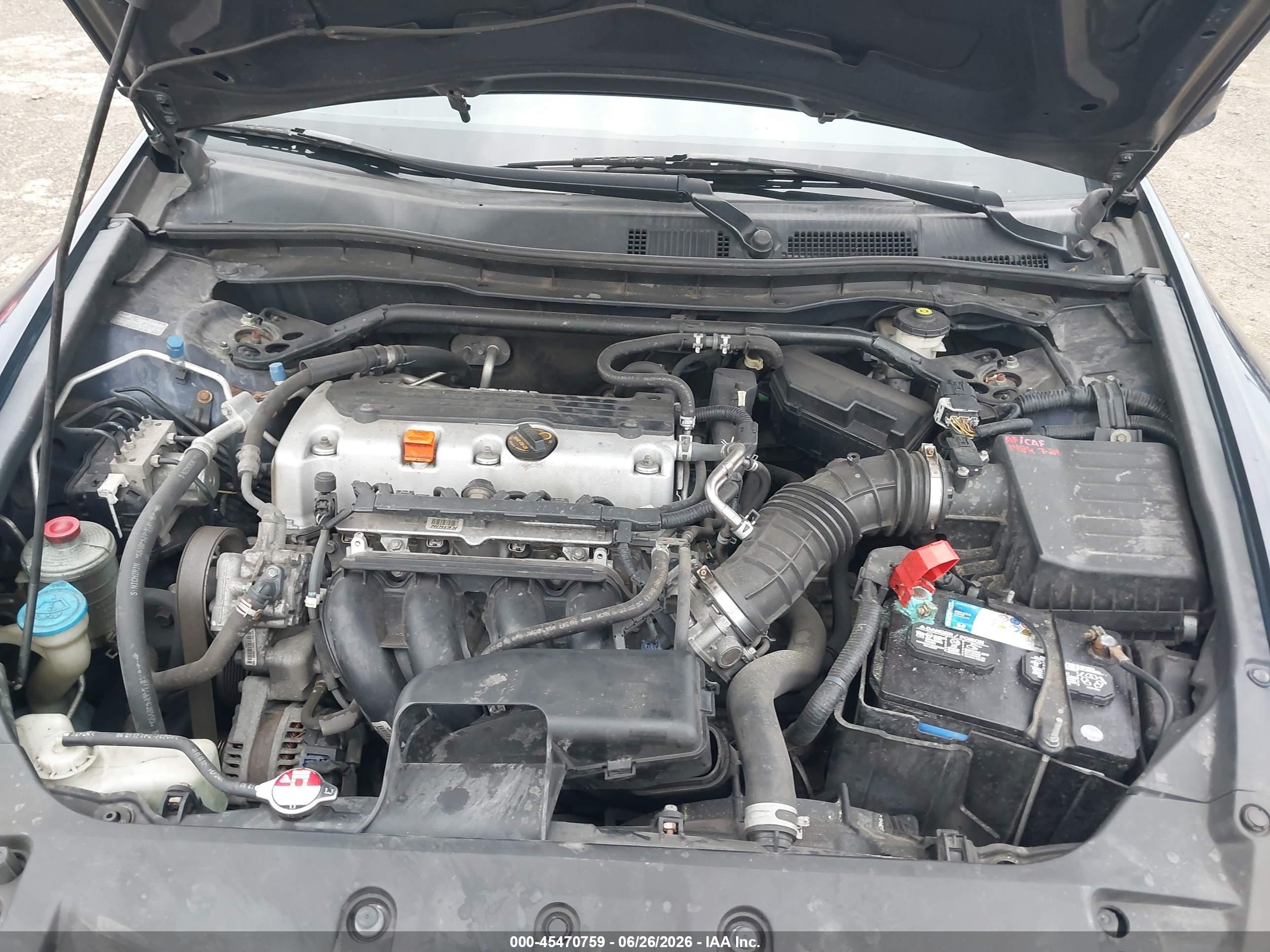 2012 Honda Accord 2.4 Ex-l Dark Blue vin: 1HGCP2F82CA163136