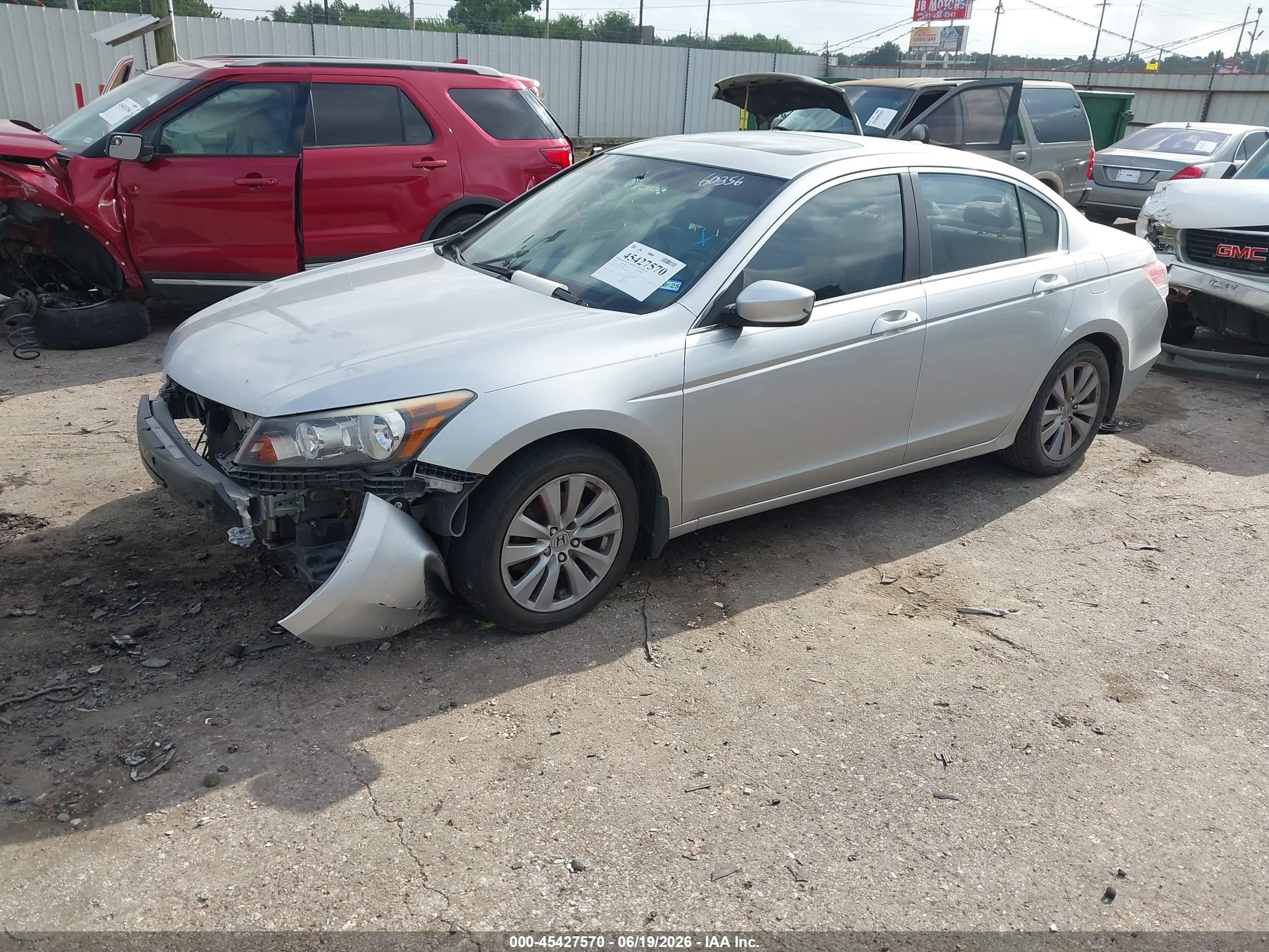 2012 Honda Accord 2.4 Ex-l Silver vin: 1HGCP2F82CA213842