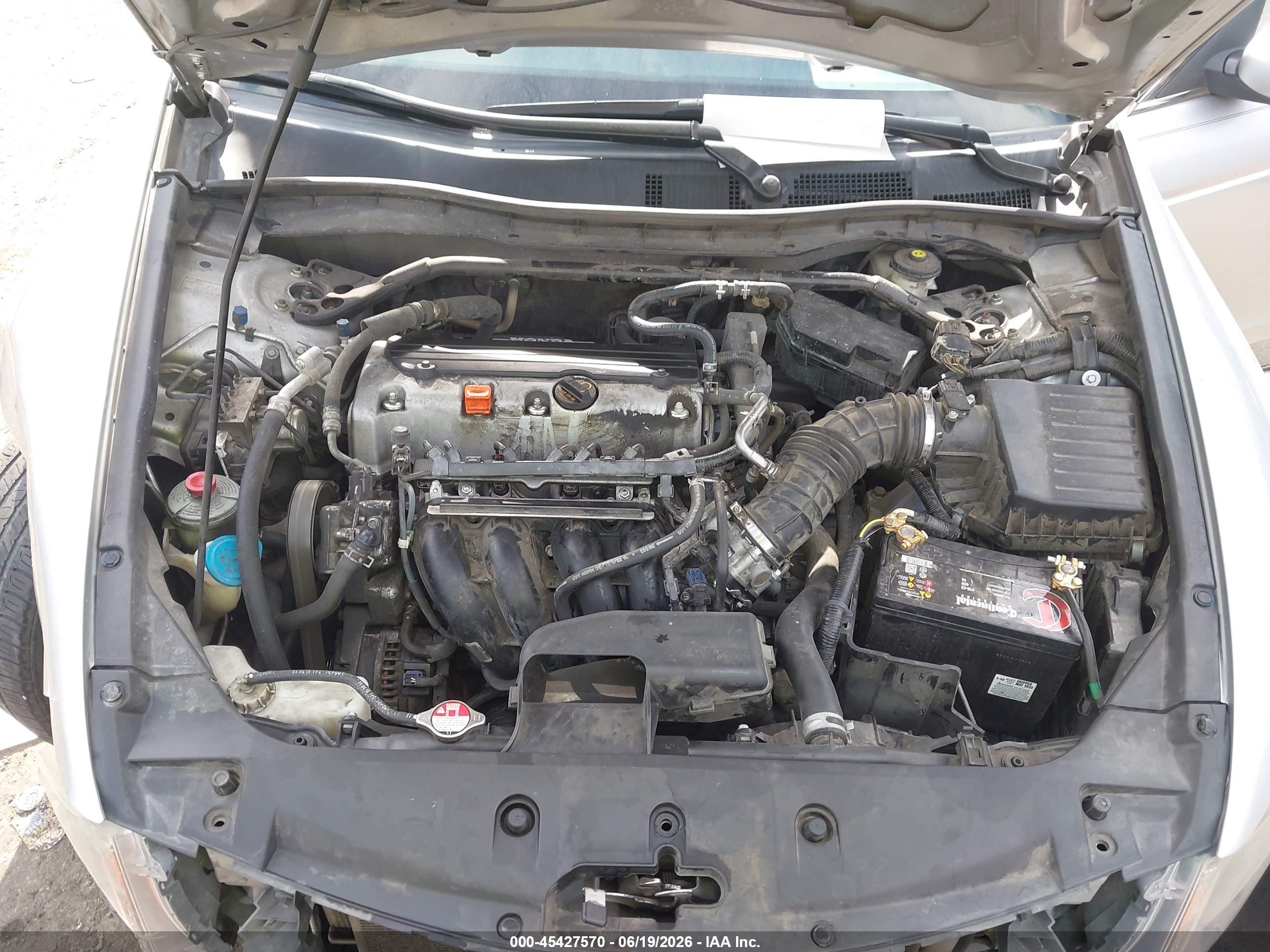 2012 Honda Accord 2.4 Ex-l Silver vin: 1HGCP2F82CA213842