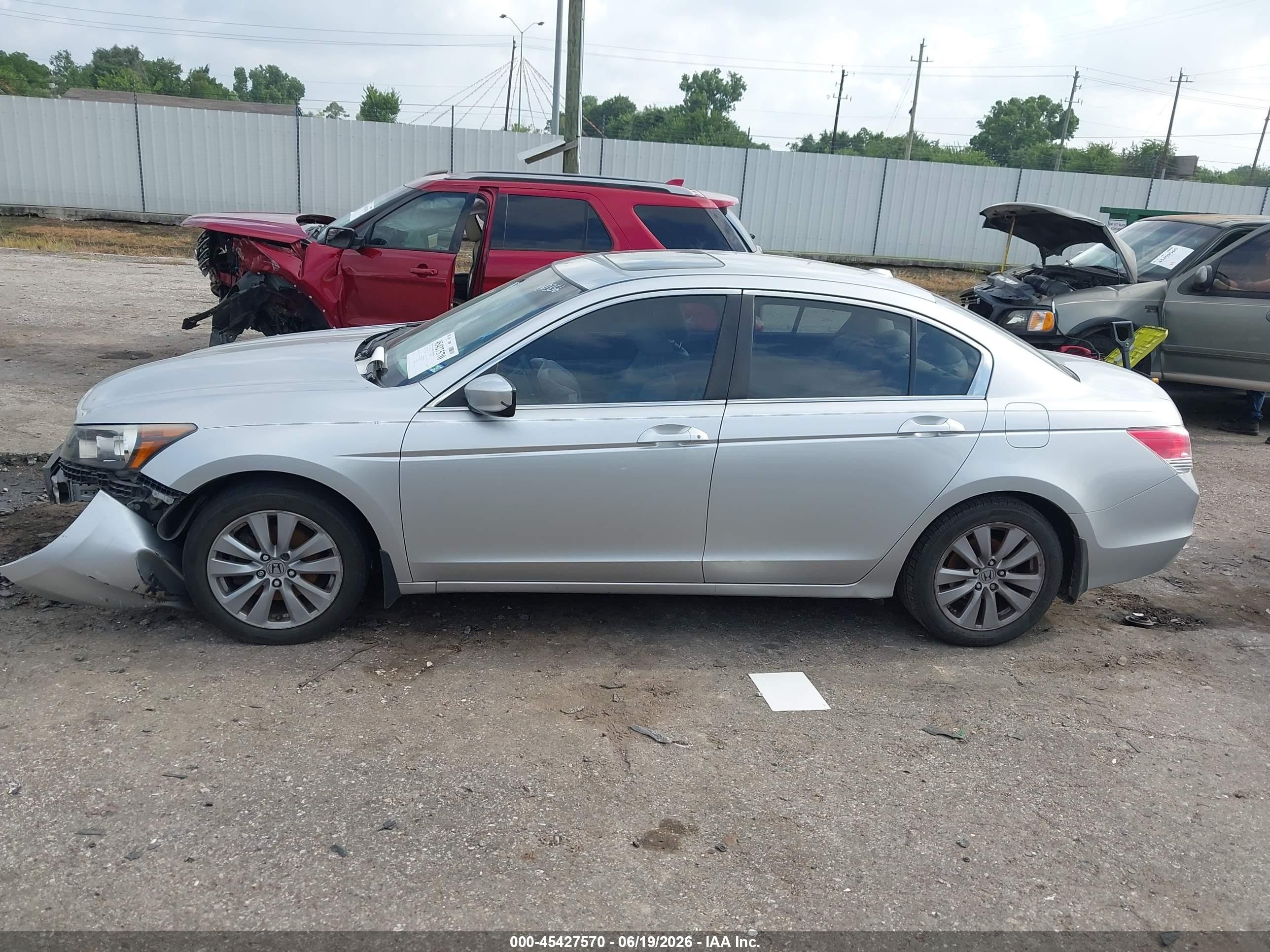 2012 Honda Accord 2.4 Ex-l Silver vin: 1HGCP2F82CA213842
