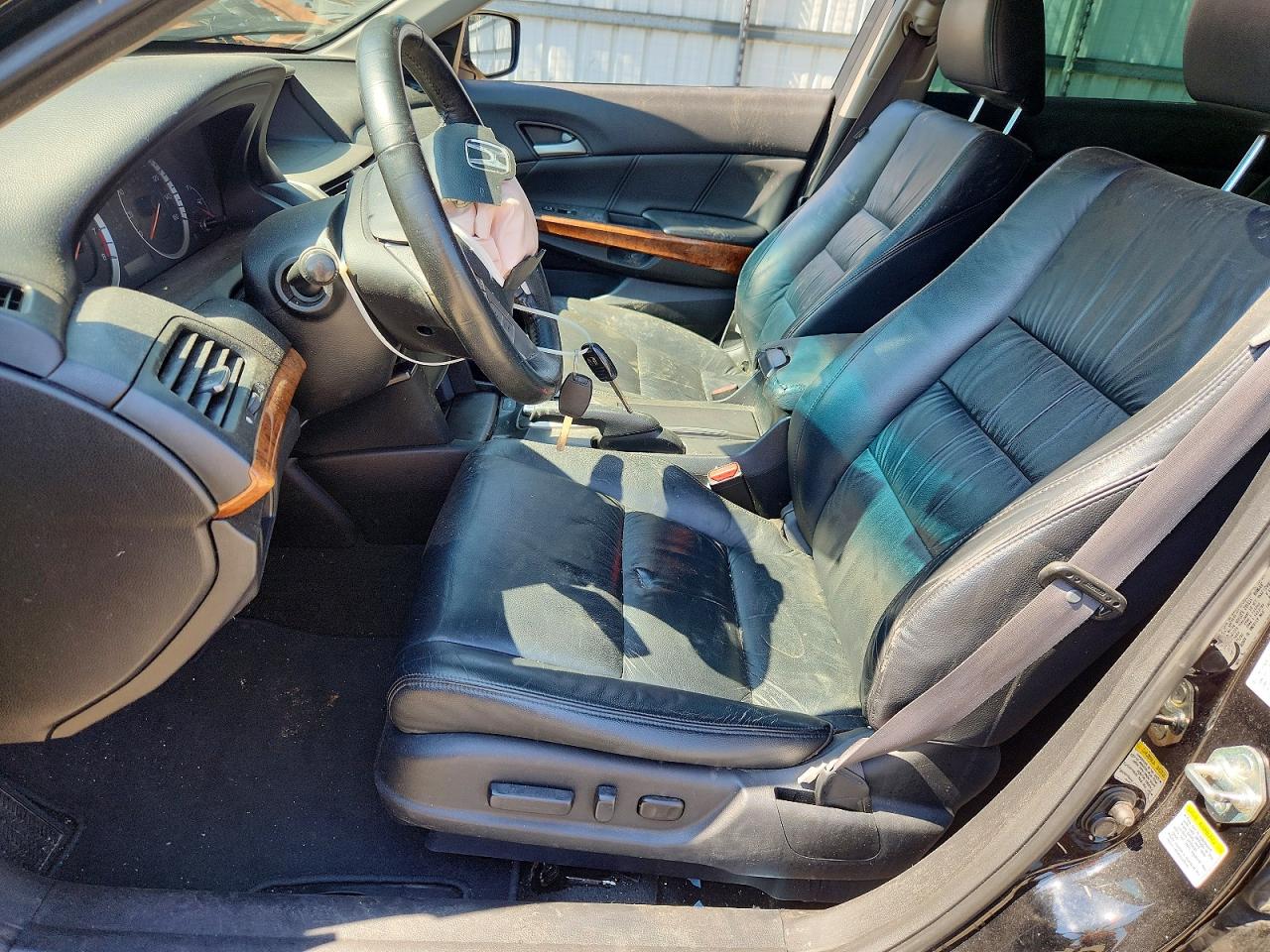 2012 Honda Accord Exl Black vin: 1HGCP2F82CA216367