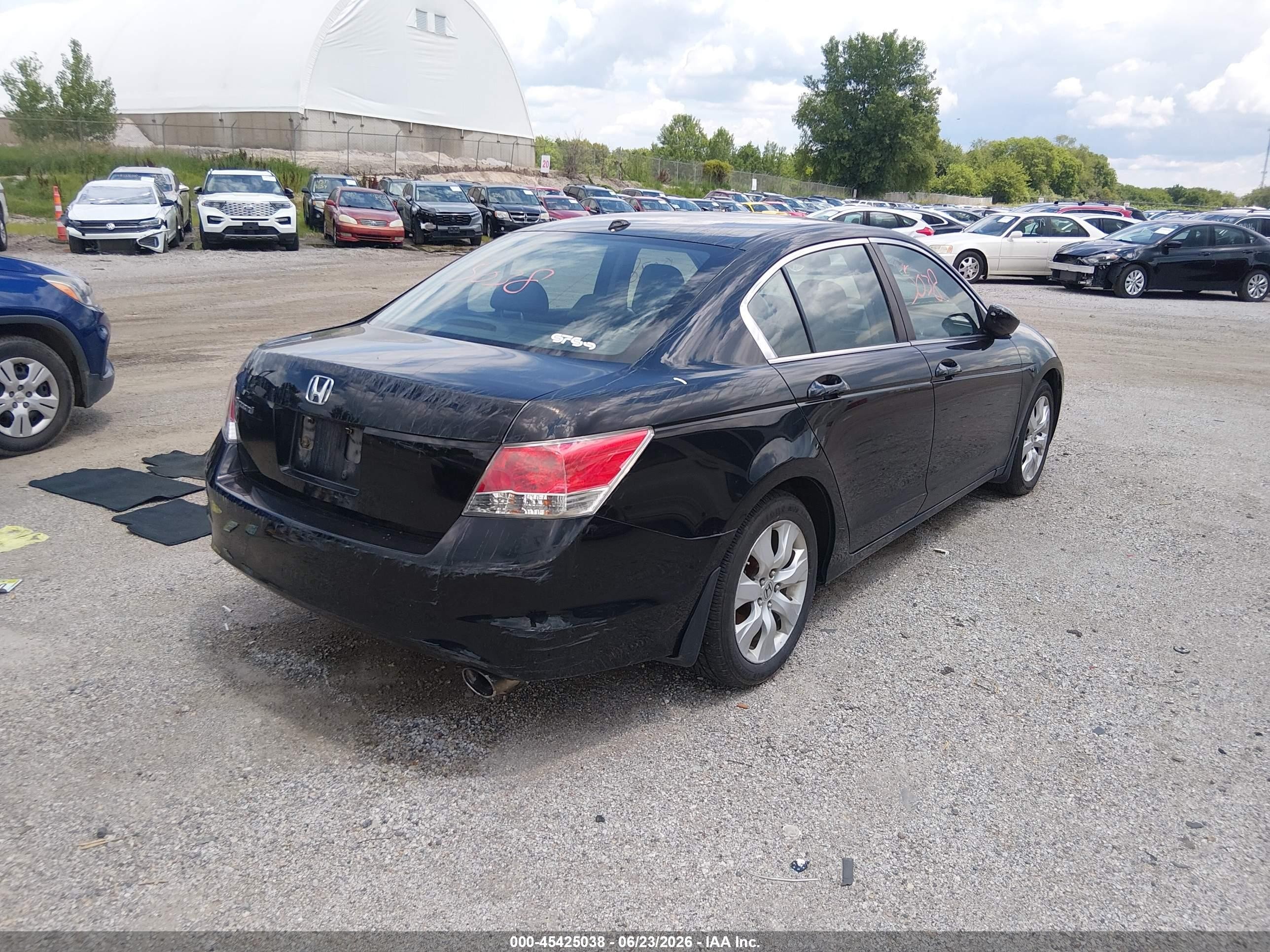 2010 Honda Accord 2.4 Ex-l Черный vin: 1HGCP2F83AA016692