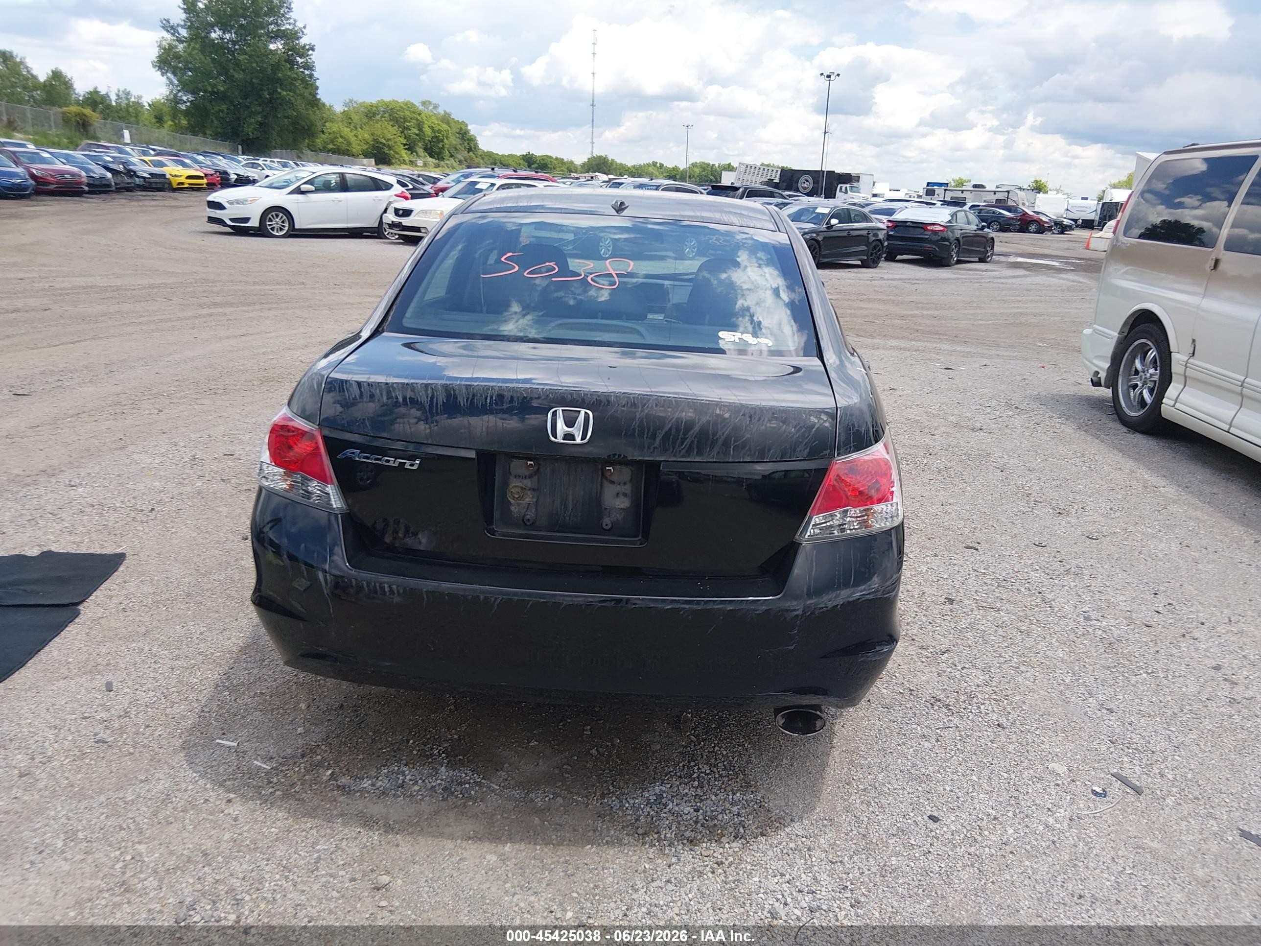 2010 Honda Accord 2.4 Ex-l Черный vin: 1HGCP2F83AA016692