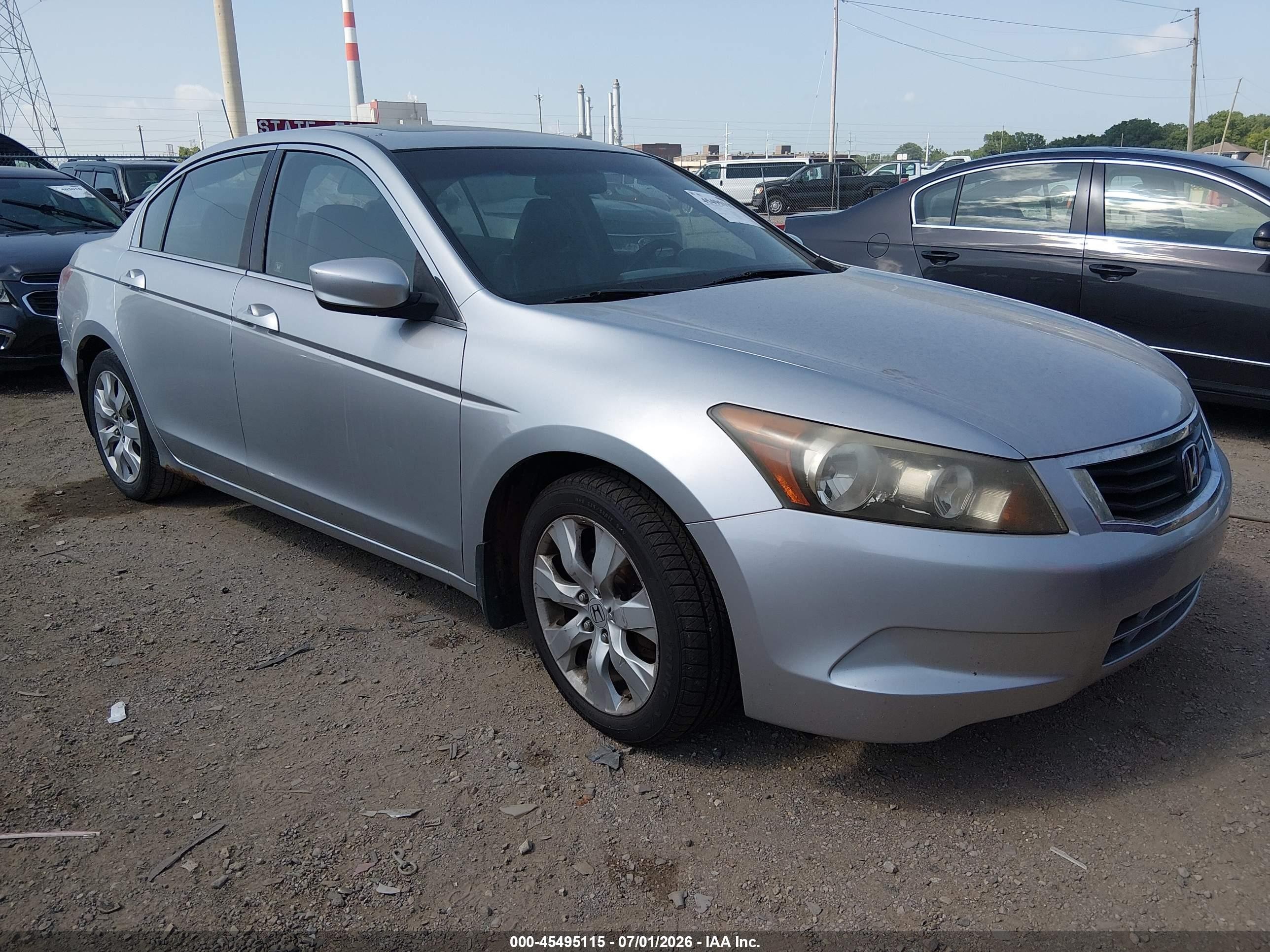 2010 Honda Accord 2.4 Ex-l Silver vin: 1HGCP2F83AA029541