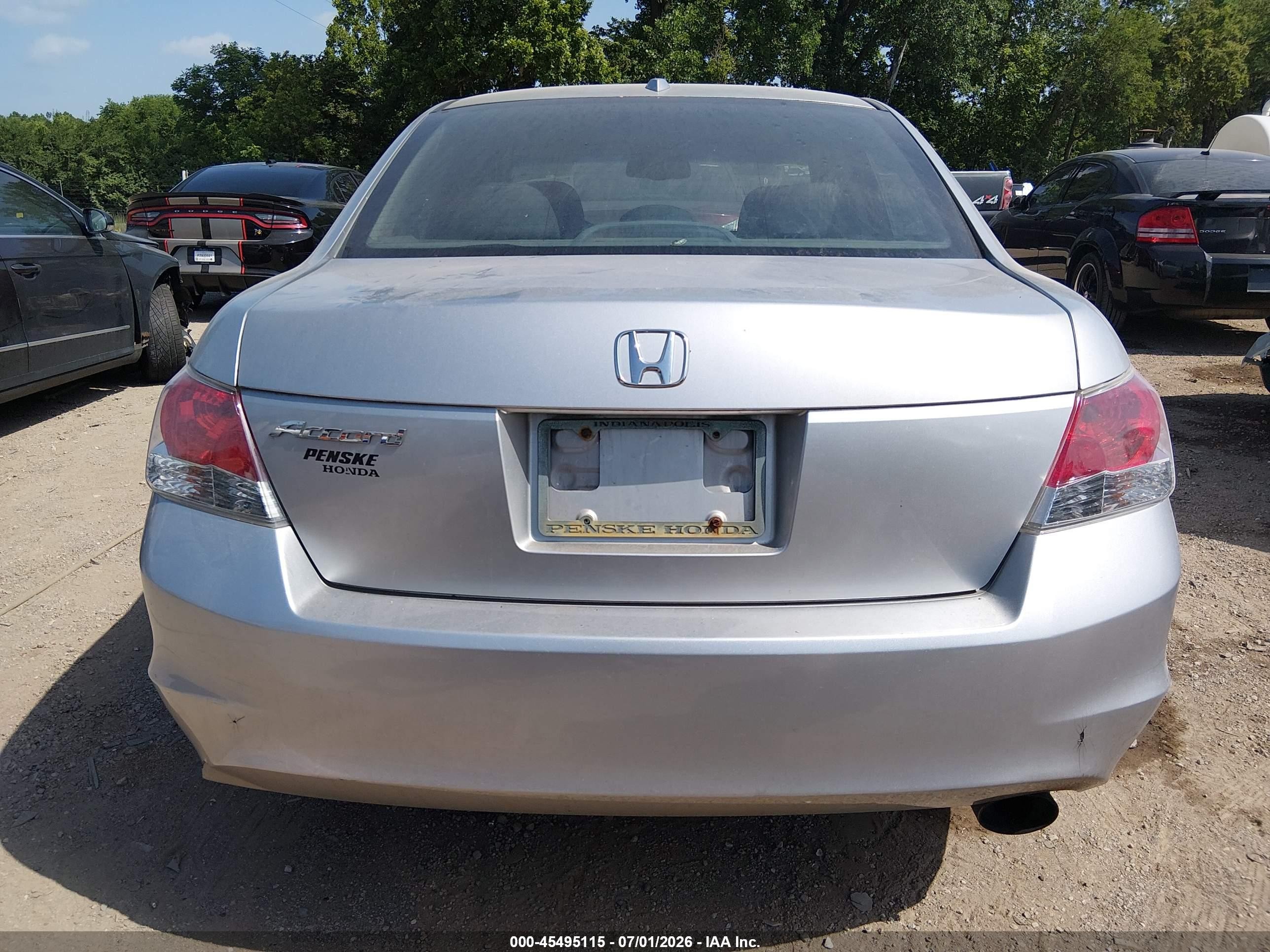 2010 Honda Accord 2.4 Ex-l Silver vin: 1HGCP2F83AA029541