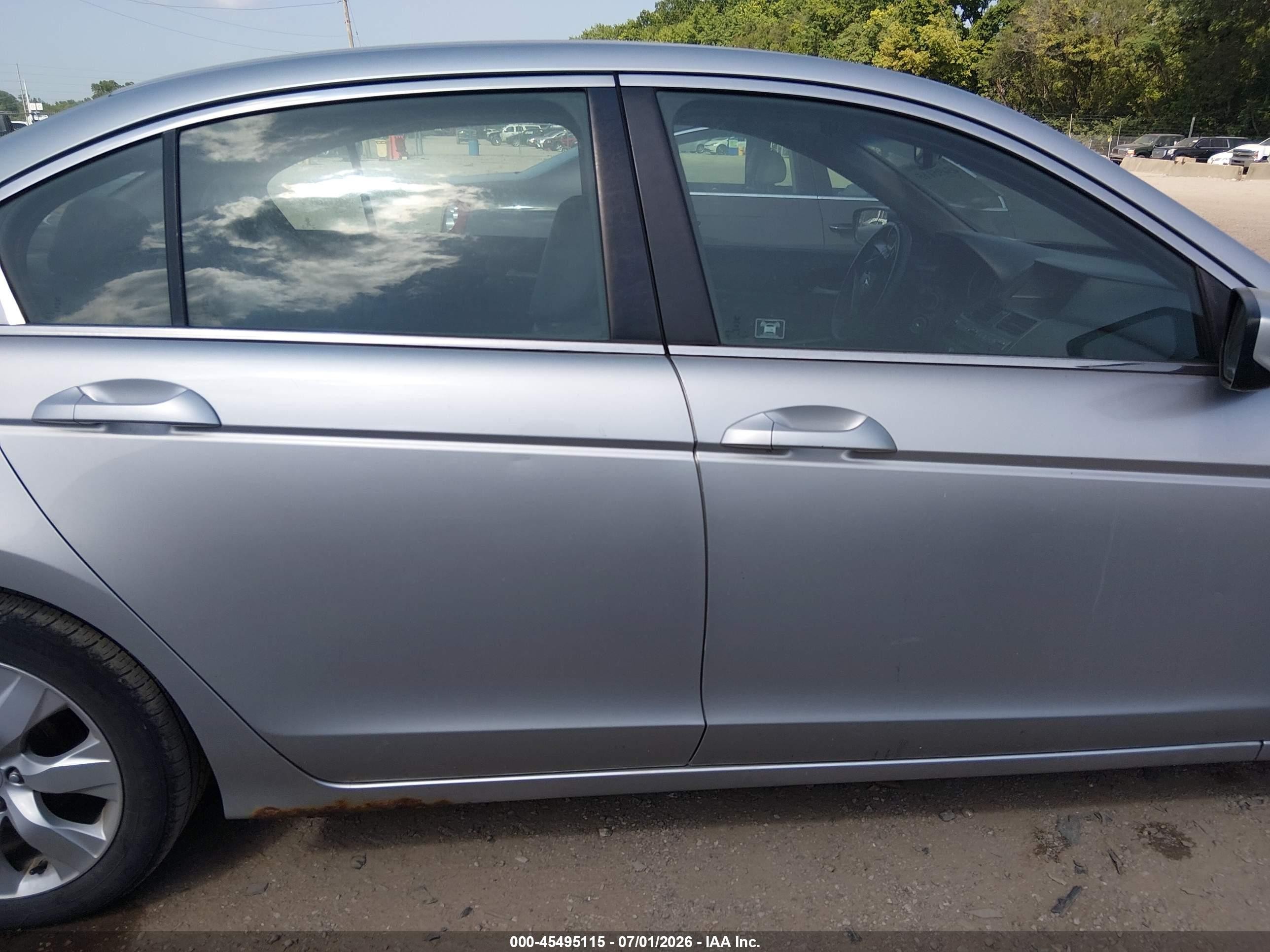 2010 Honda Accord 2.4 Ex-l Silver vin: 1HGCP2F83AA029541