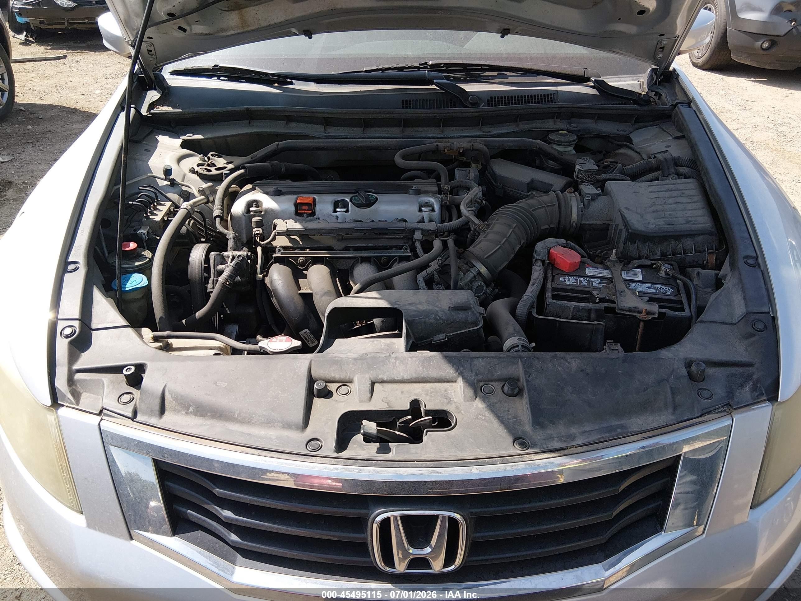 2010 Honda Accord 2.4 Ex-l Silver vin: 1HGCP2F83AA029541