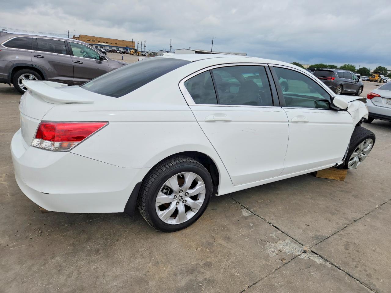 2010 Honda Accord Exl White vin: 1HGCP2F83AA033086