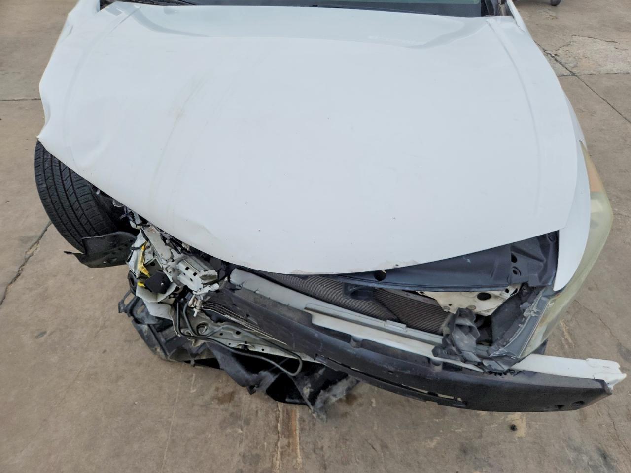 2010 Honda Accord Exl White vin: 1HGCP2F83AA033086